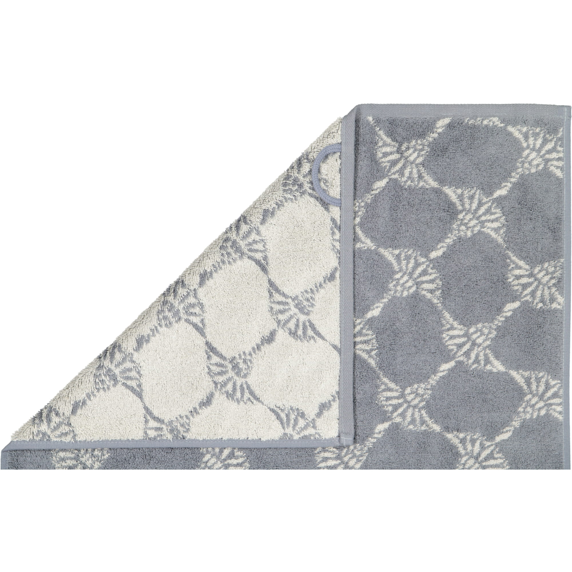 JOOP! Cornflower 1611 - Farbe:  Anthrazit - 77 - Seiflappen 30x30 cm