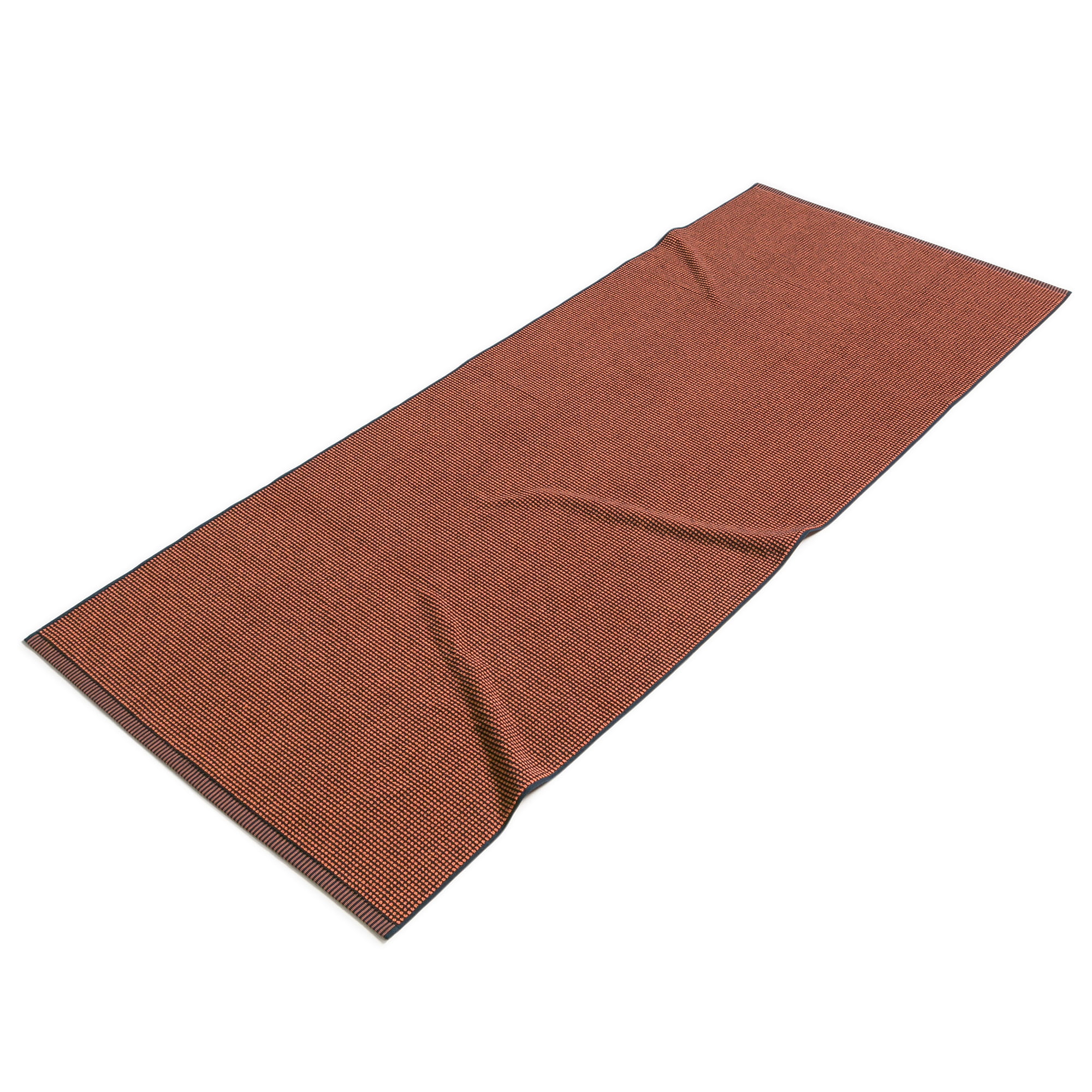Möve Saunatücher Bliss deep sea/orange - 021 - 80x200 cm