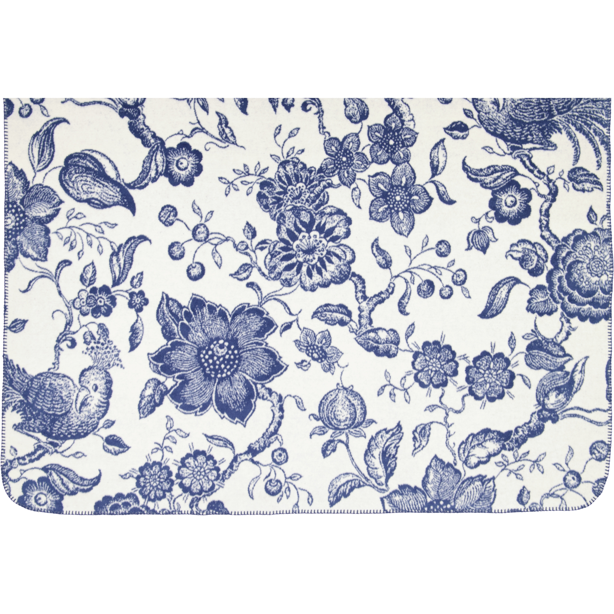Villeroy & Boch Wohndecken Paradiso Navy Peony - 150x200 cm