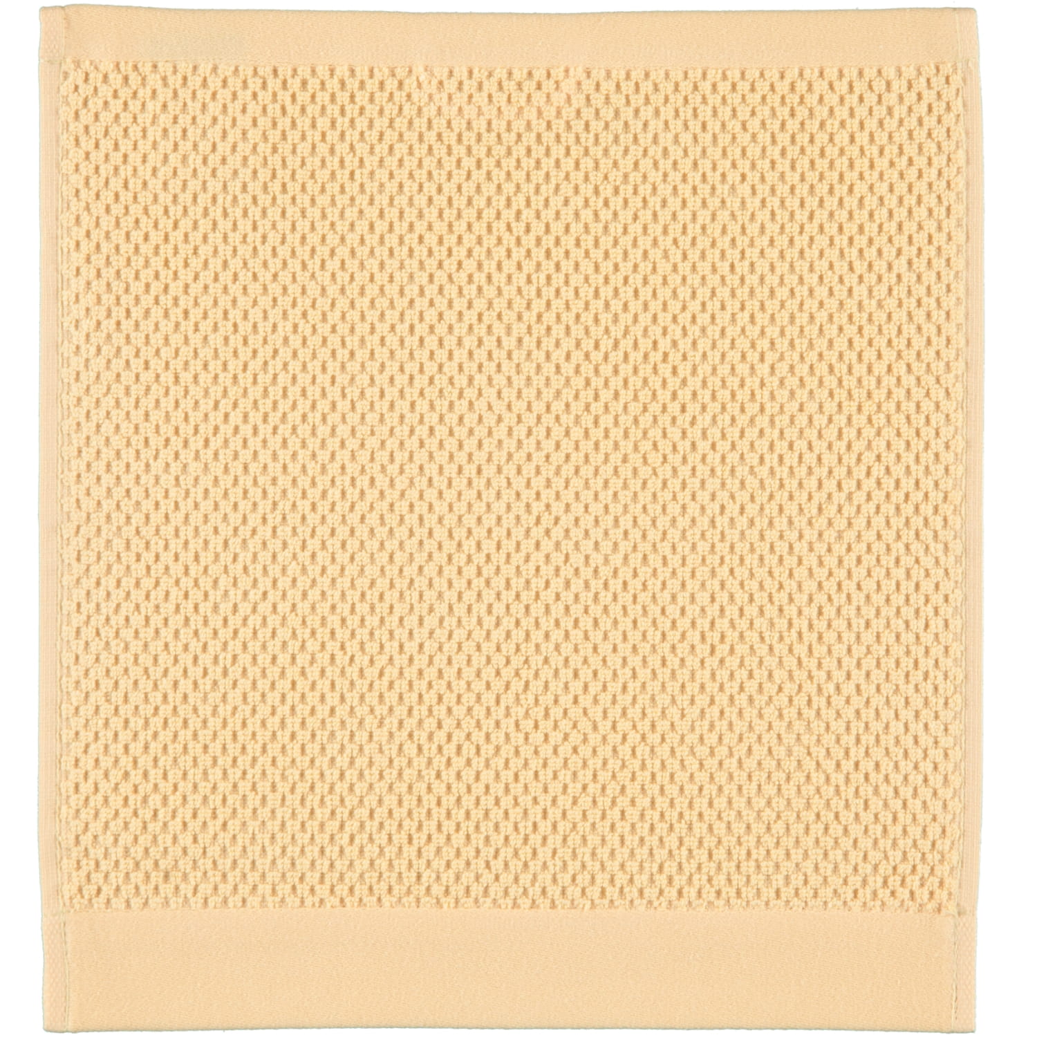 Rhomtuft - Handtücher Baronesse - Farbe: mais - 390 - Seiflappen 30x30 cm