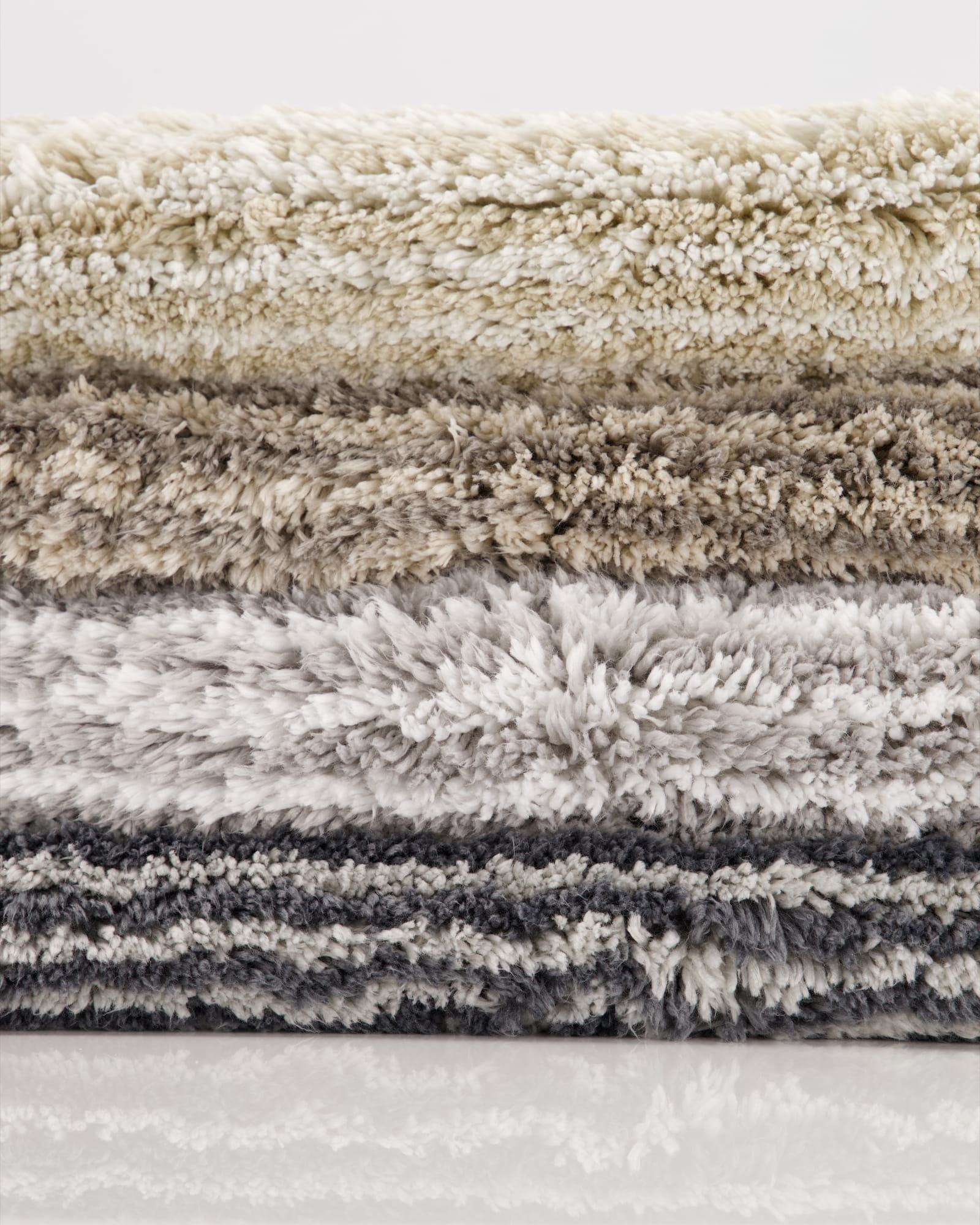 Cawö Home - Badteppich Luxury Home Two-Tone 590 - Farbe: schiefer - 77