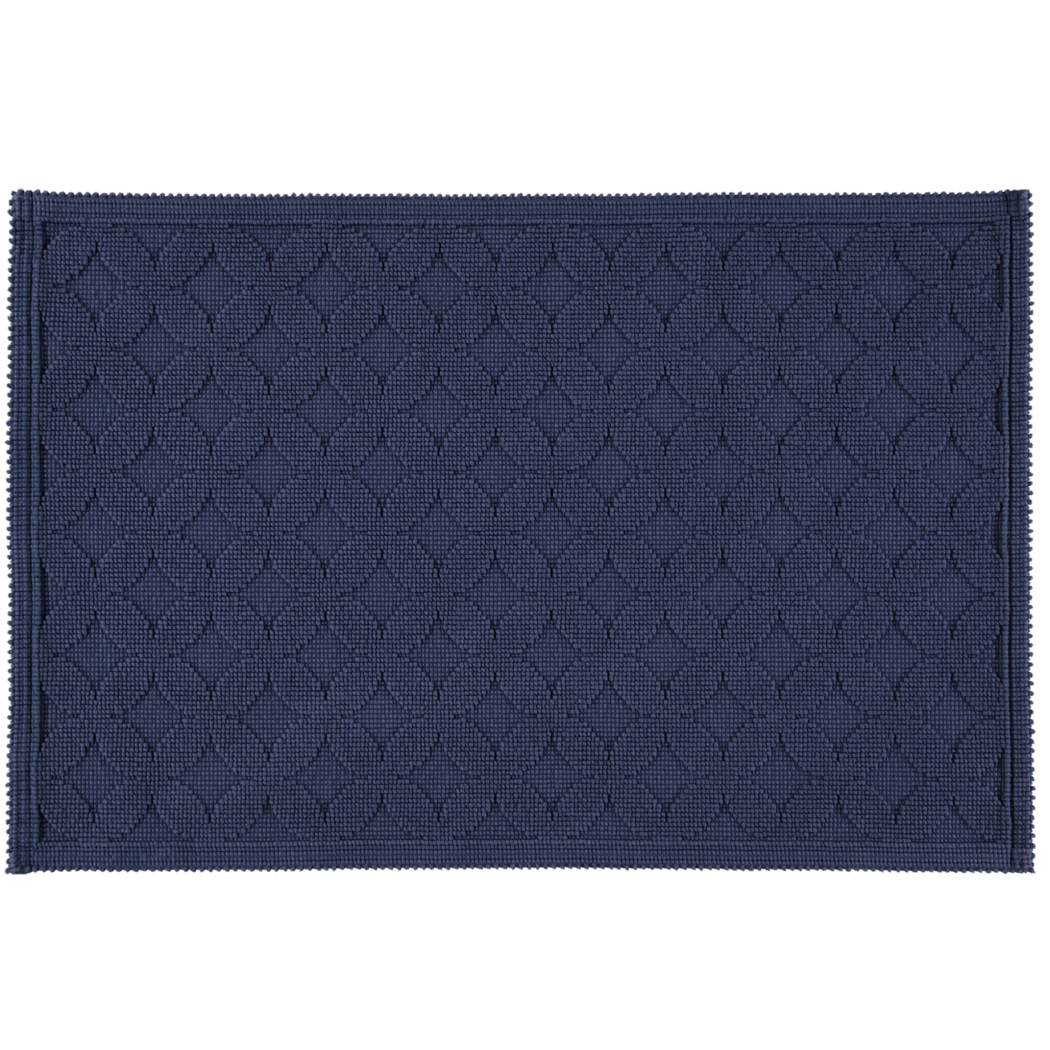 Rhomtuft - Badematte Seaside - Farbe: kobalt - 84 - 60x90 cm