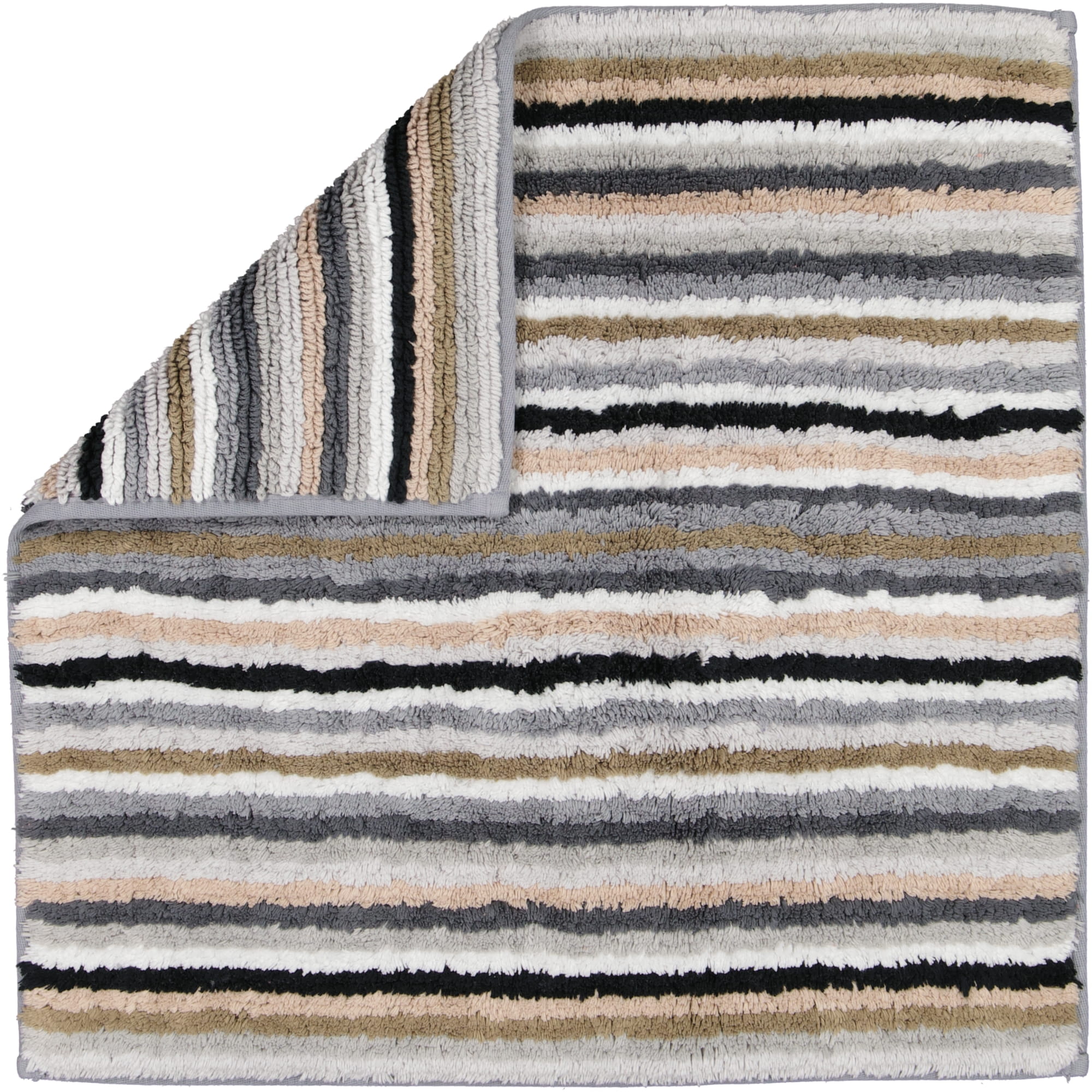 Cawö Home - Badteppich Lifestyle 7048 - Farbe: 37 - kiesel - 60x60 cm