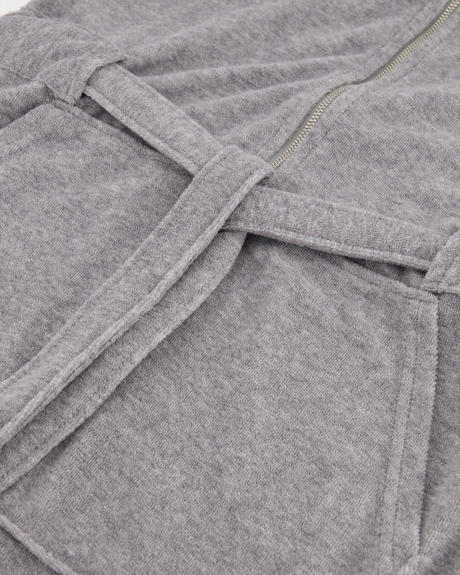 Vossen Bademäntel Damen Kurzmantel mit Kapuze Tampa melange - 7380