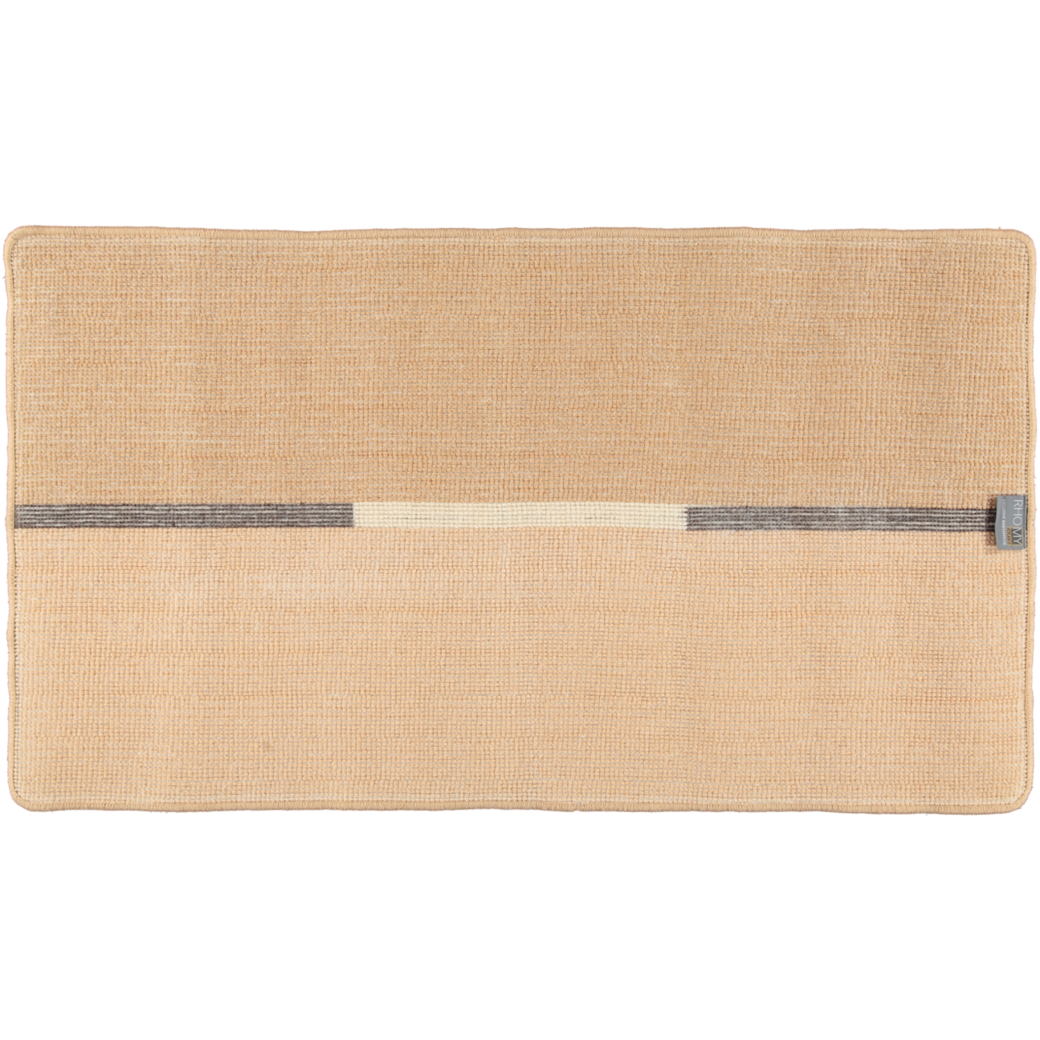 Rhomtuft RHOMY - Badteppich Mira 257 - Farbe: sand - 834 - 65x115 cm
