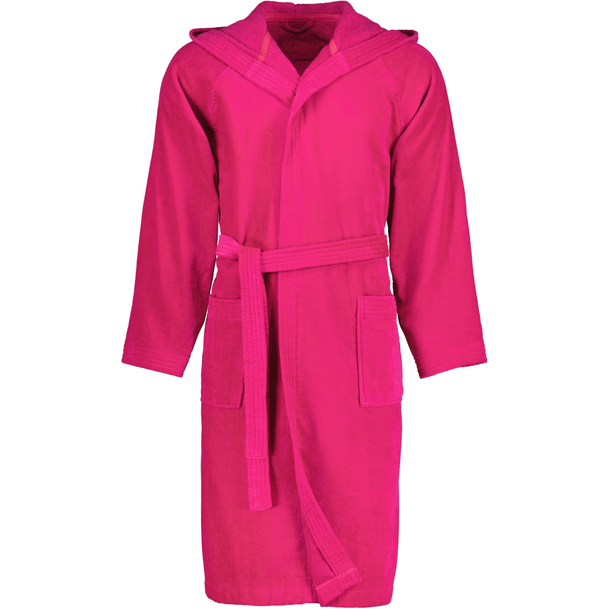 Vossen Bademäntel unisex Kurzmantel mit Kapuze Texas cranberry - 3770