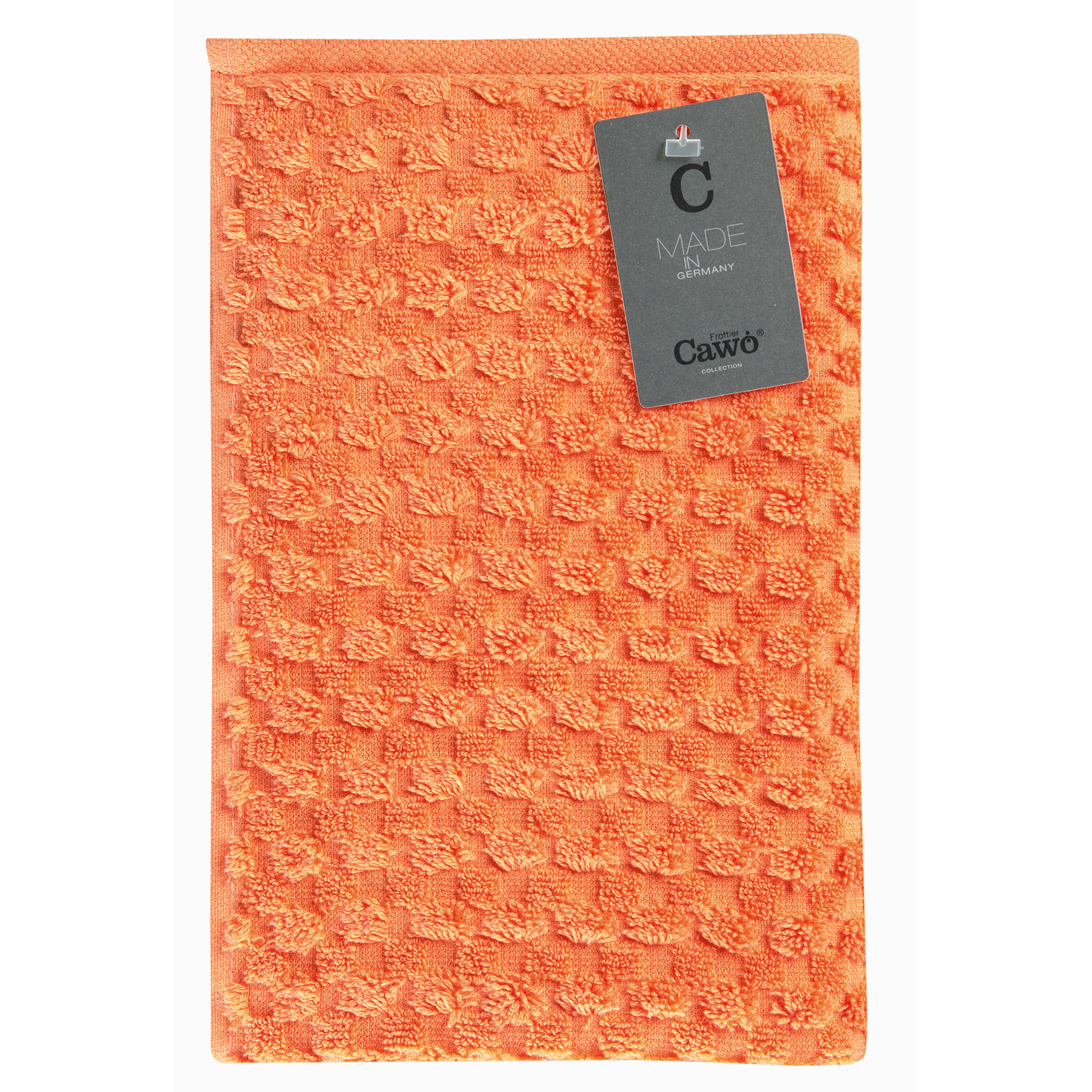 Cawö Küchenhandtücher Cuisine Pro Uni 520 mandarine - 316 - 50x50 cm