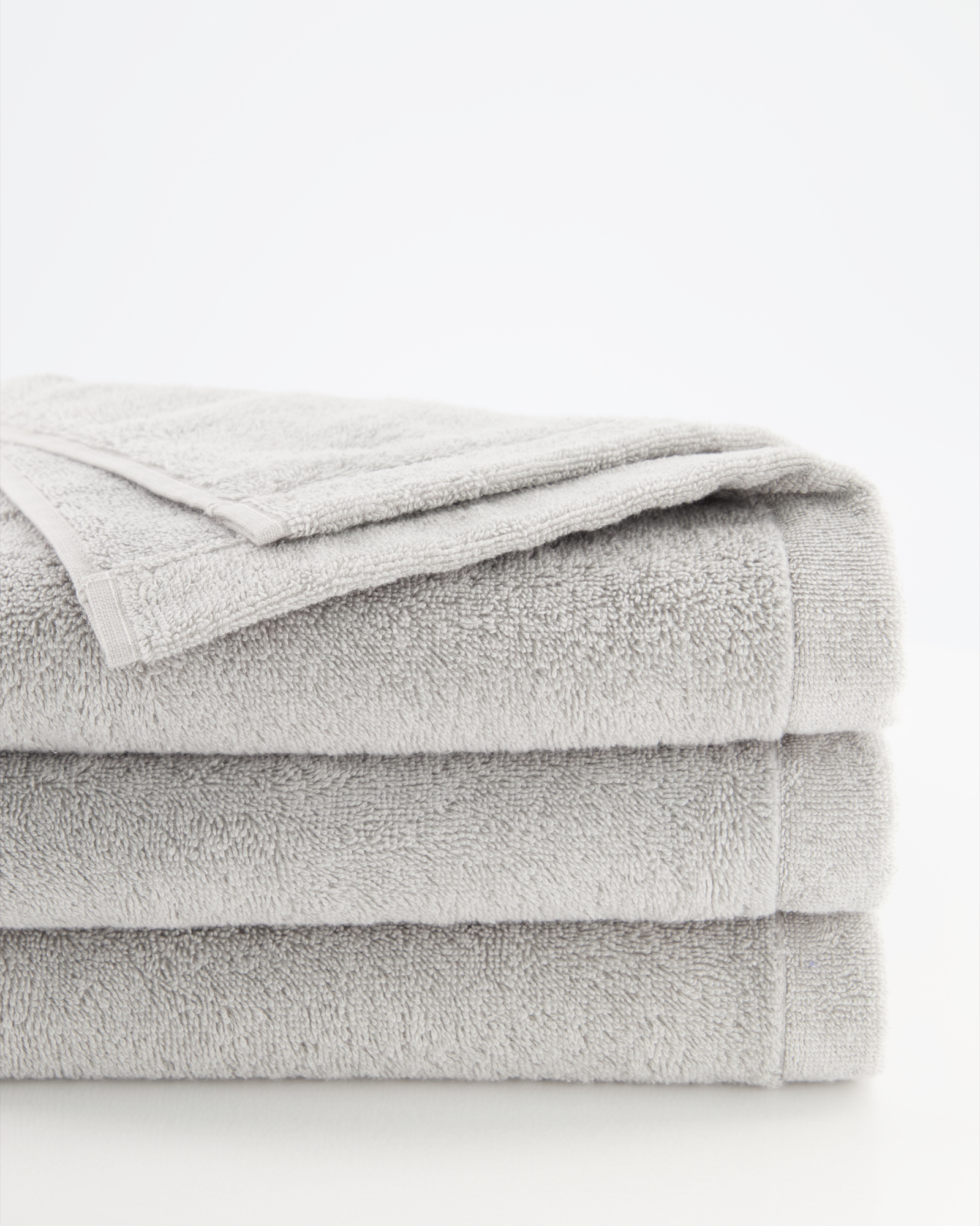 Cawö Handtücher Lifestyle Uni 7007 platin - 705 - Seiflappen 30x30 cm