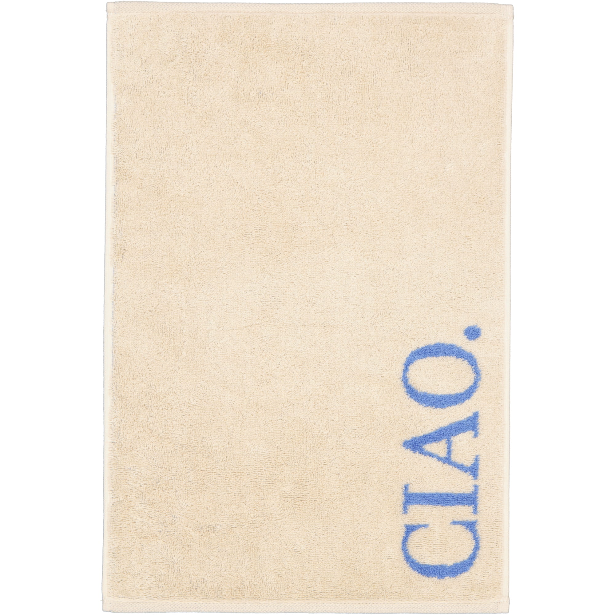 Cawö Gästetücher Postcard Towels Edition 100 CIAO - 09 - Gästetuch 30x50 cm