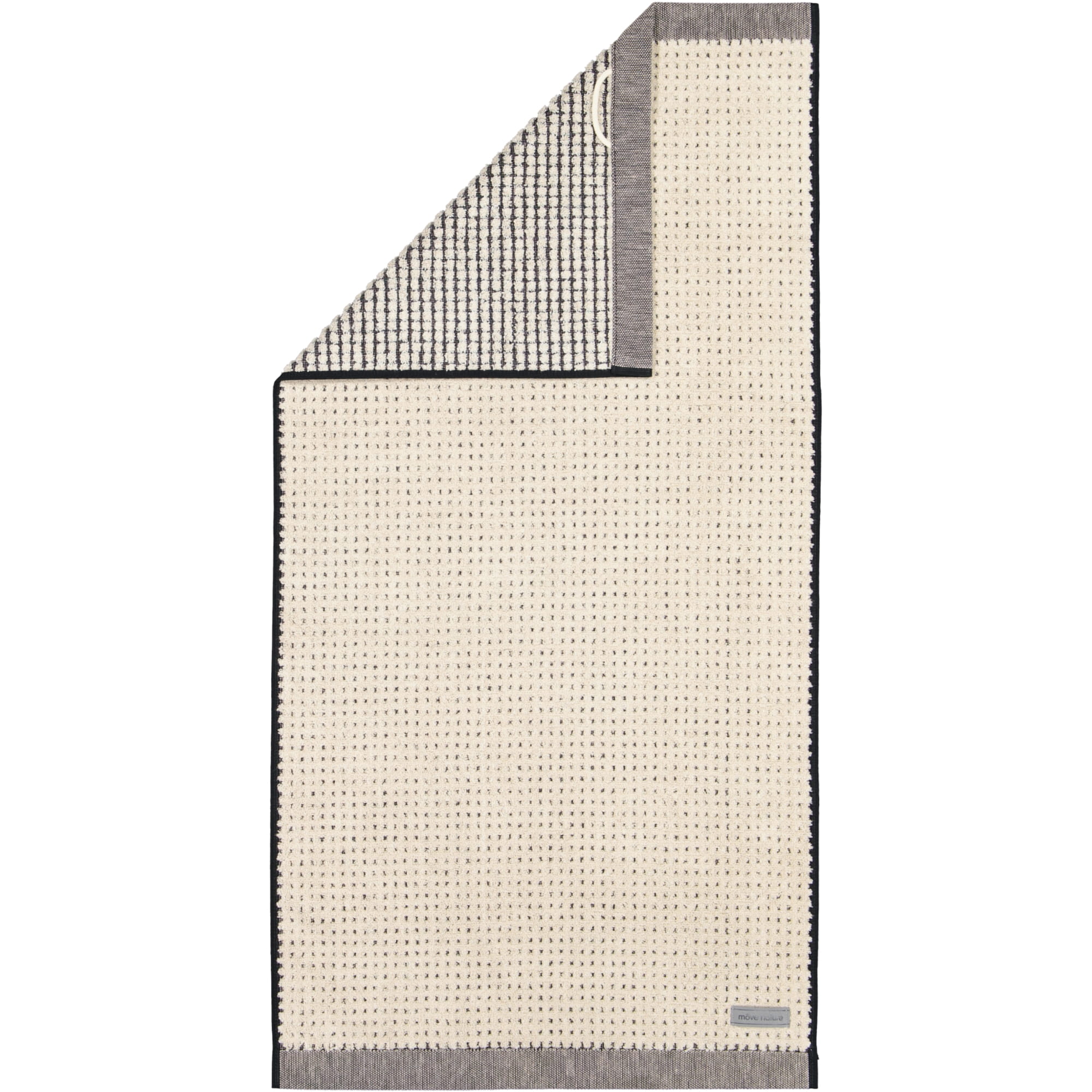 Möve - Eden - Piquée Struktur - Farbe: natur - 081 (1-0148/8942) - Handtuch 50x100 cm
