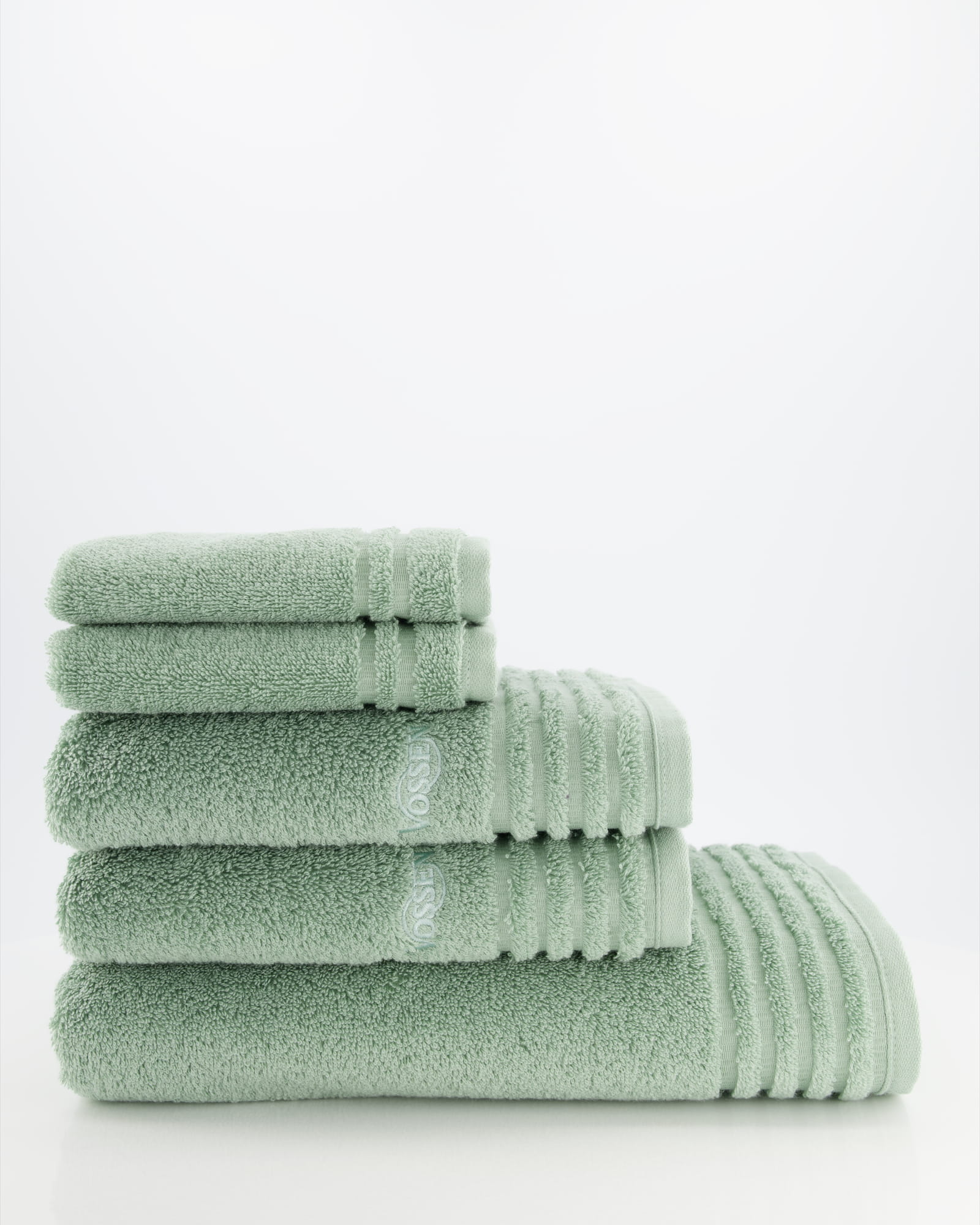 Vossen Vienna Style Supersoft - Farbe: soft green - 5305 - Seiflappen 30x30 cm