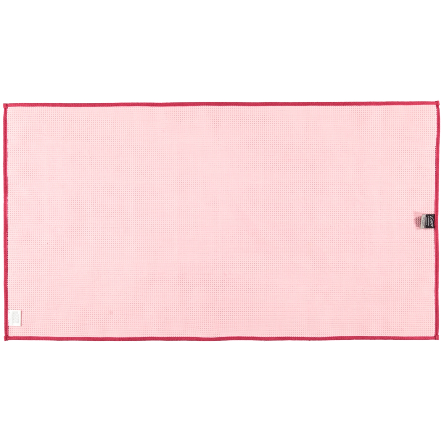 Vossen Badteppich Exclusive - Farbe: rubin - 390 - 67x120 cm