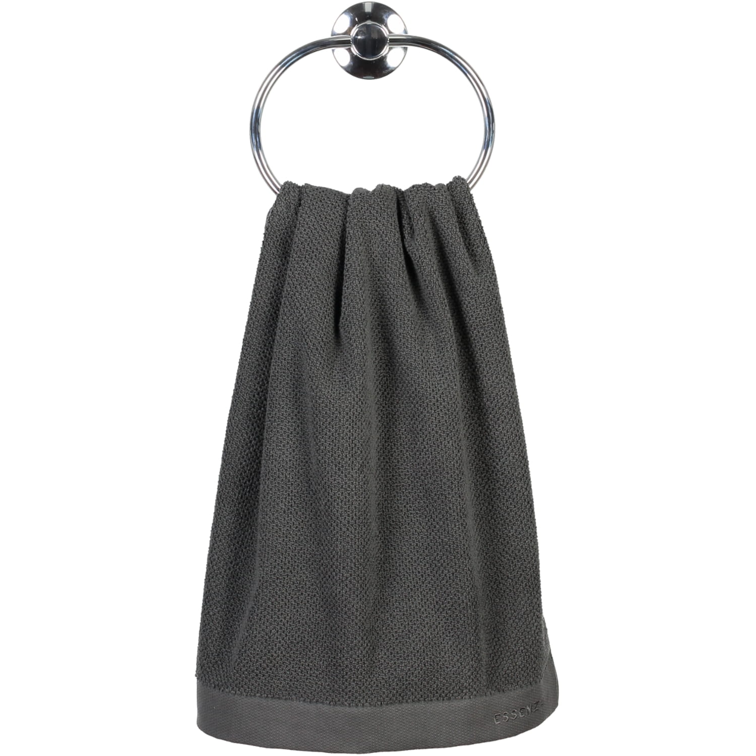 Essenza Connect Organic Uni - Farbe: grey - Handtuch 50x100 cm