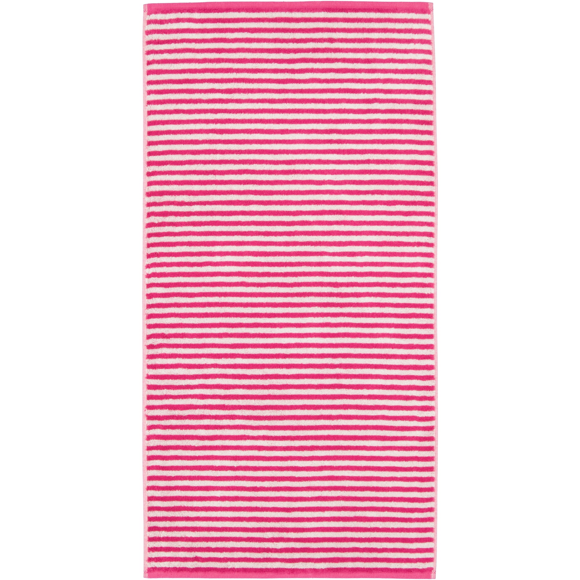 Cawö Handtücher Campus Ringel 955 pink - 22 - Waschhandschuh 16x22 cm