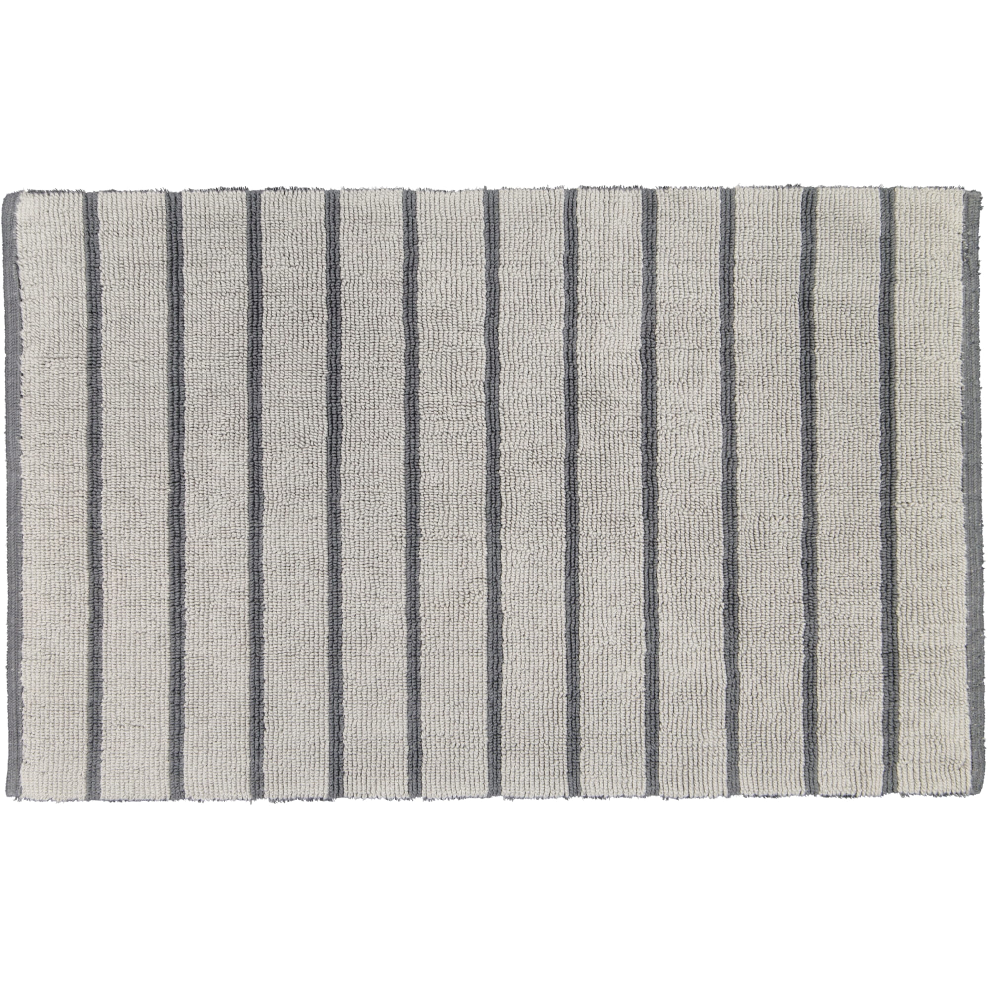 Cawö Home Badteppiche Balance Streifen 1008 anthrazit - 73 - 60x100 cm