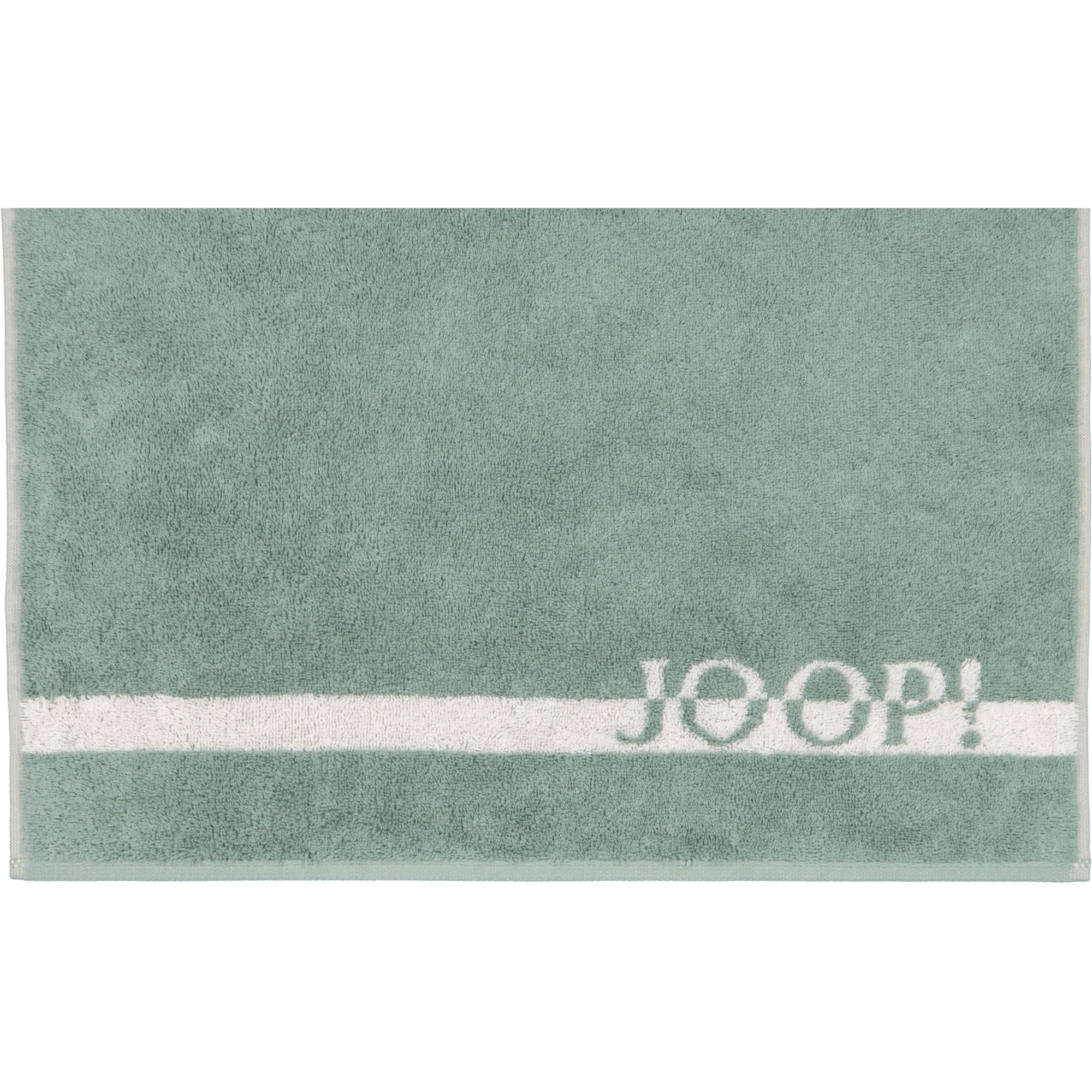 JOOP! Handtücher Split Doubleface 1712 Pinie - 47 - Seiflappen 30x30 cm