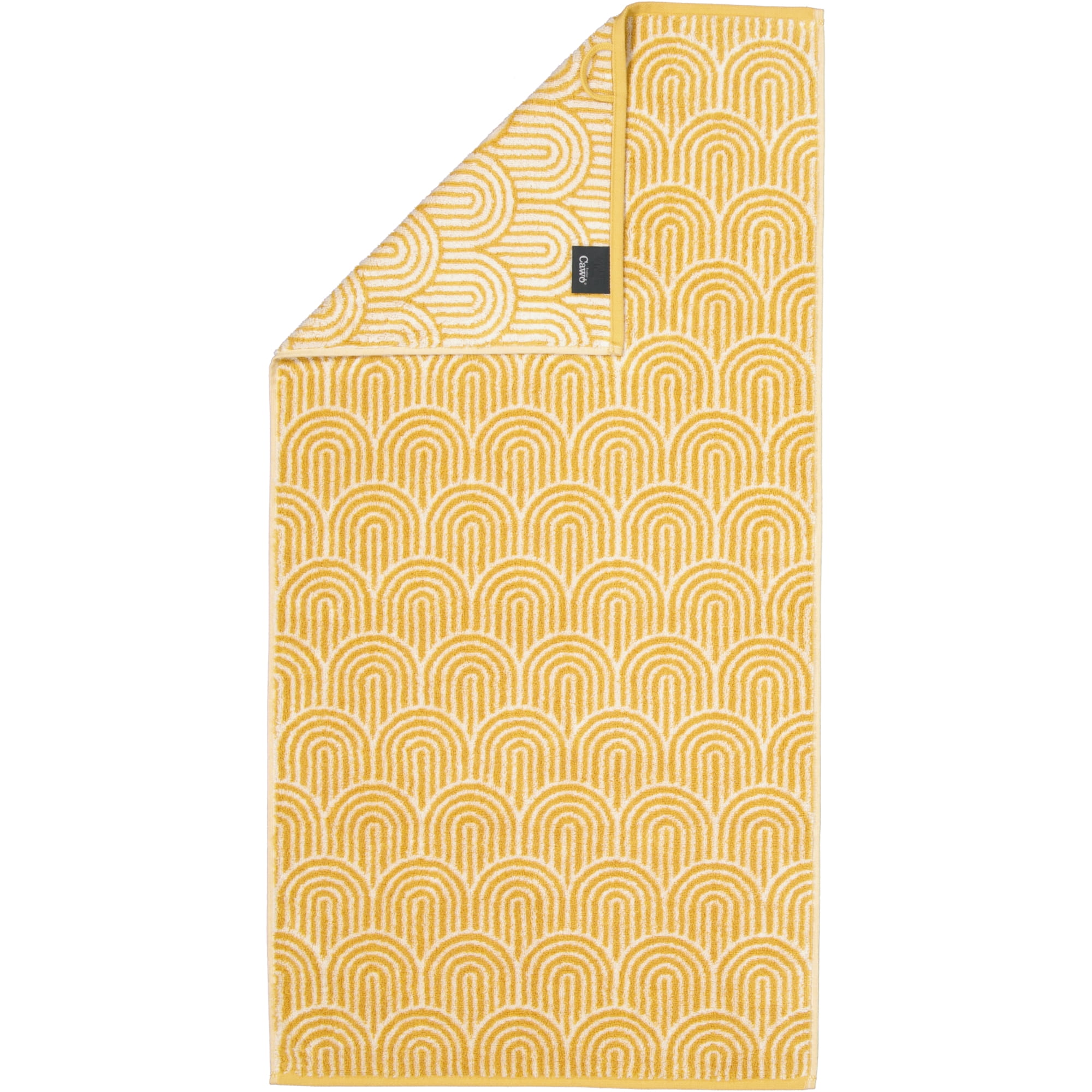 Cawö Handtücher Maison Bögen 6268 gold - 35 - Handtuch 50x100 cm