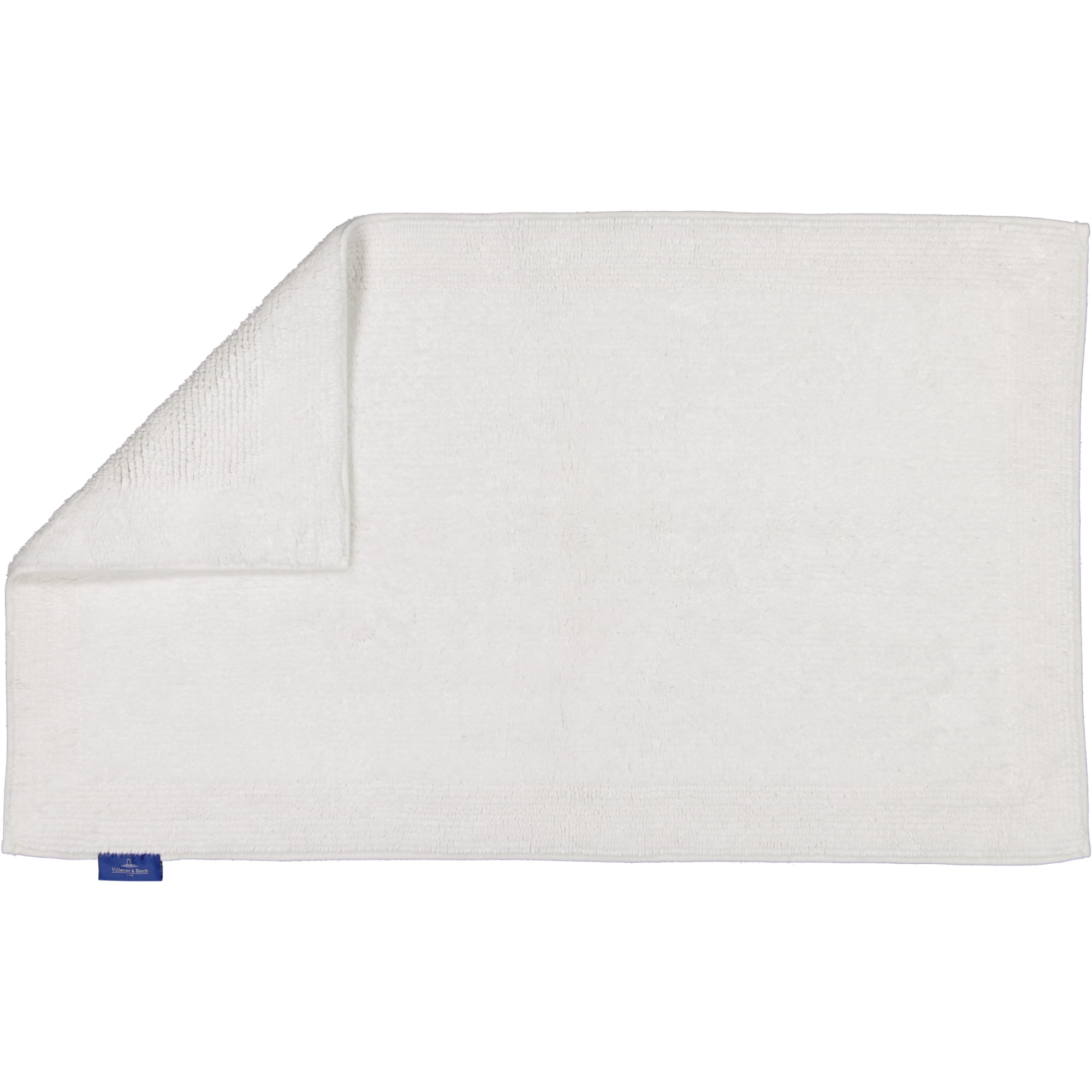 Villeroy & Boch - Badteppich Coordinates Charisma 2555 - Farbe: brilliant white - 600 - 60x100 cm