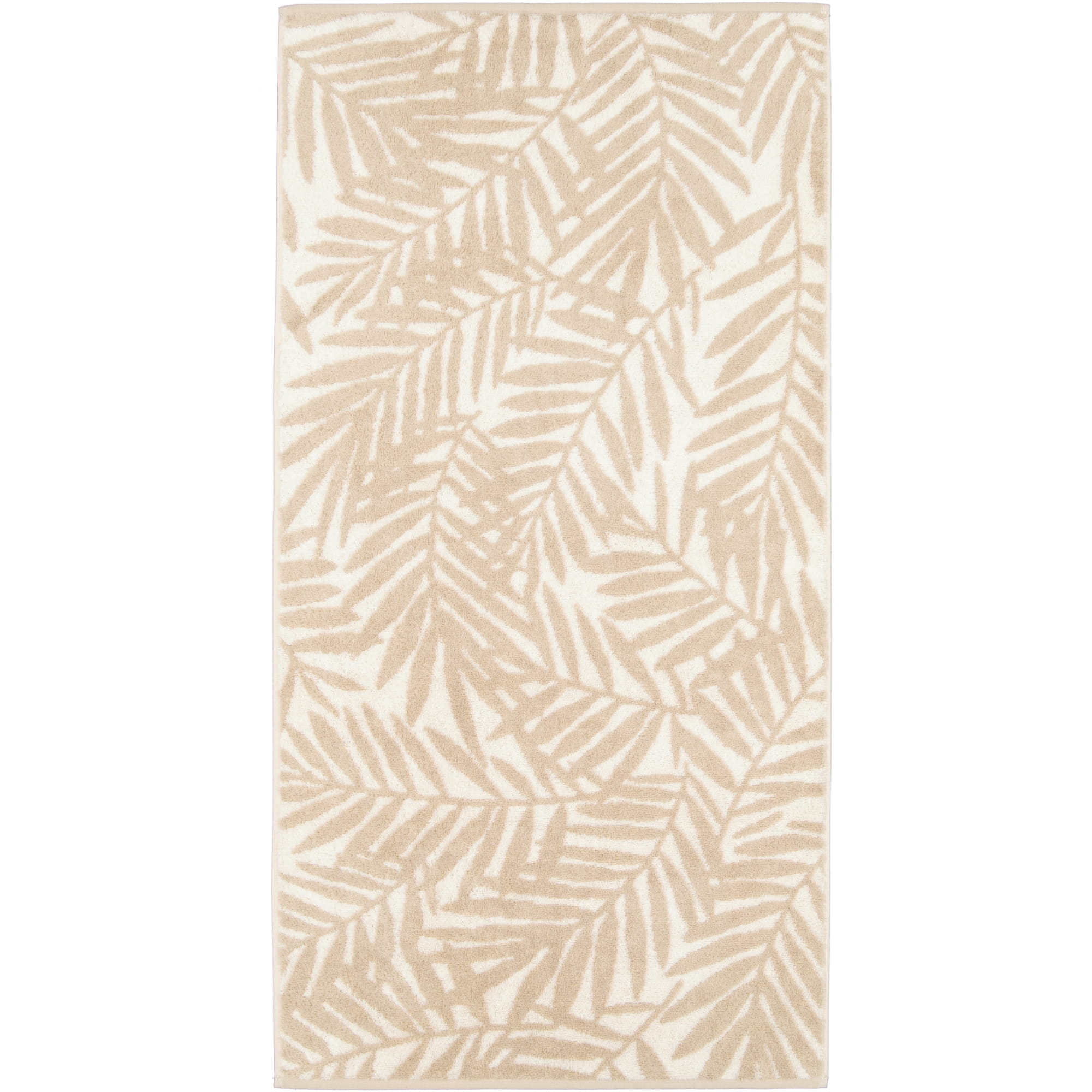 Cawö Handtücher Maison Blätter 6267 natur - 33 - Handtuch 50x100 cm