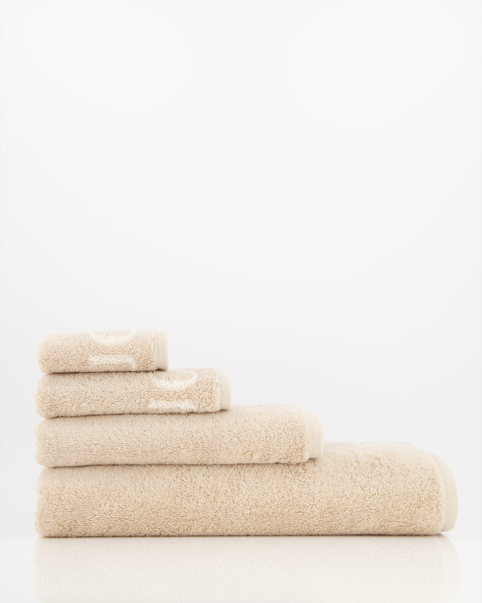 JOOP! Classic - Doubleface 1600 - Farbe: Sand - 30 - Handtuch 50x100 cm