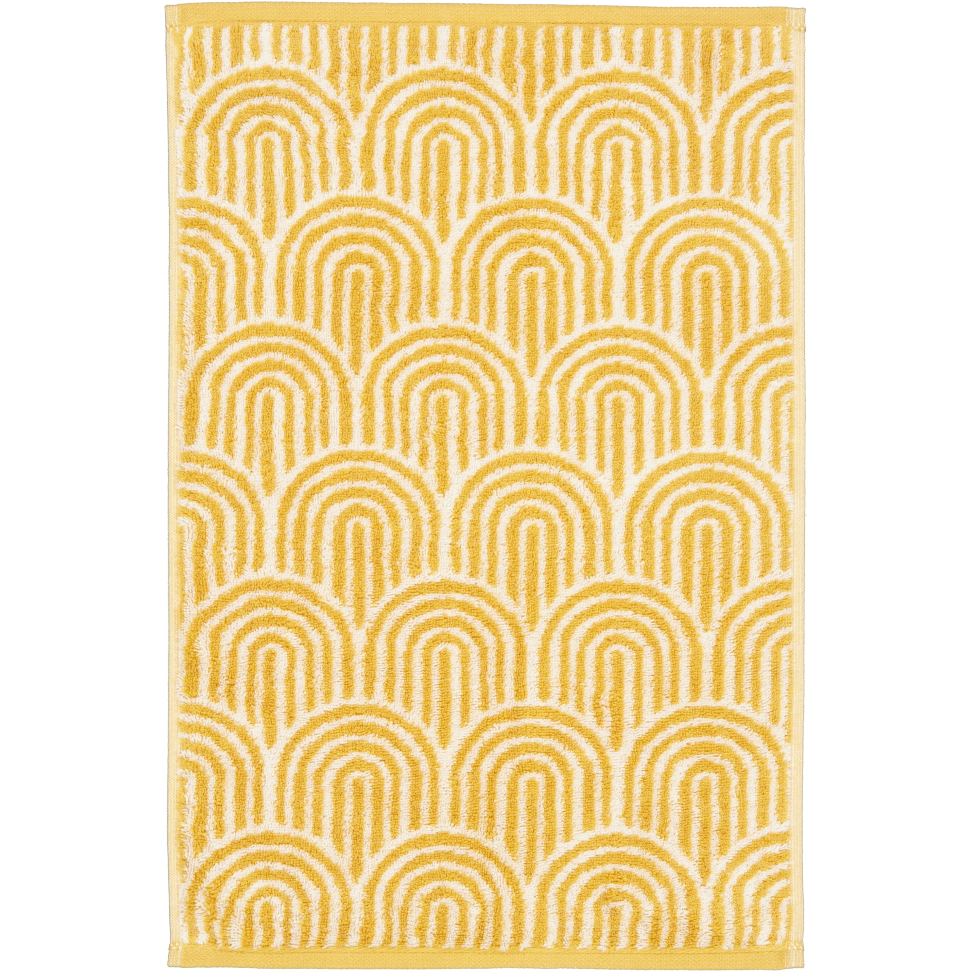 Cawö Handtücher Maison Bögen 6268 gold - 35 - Gästetuch 30x50 cm