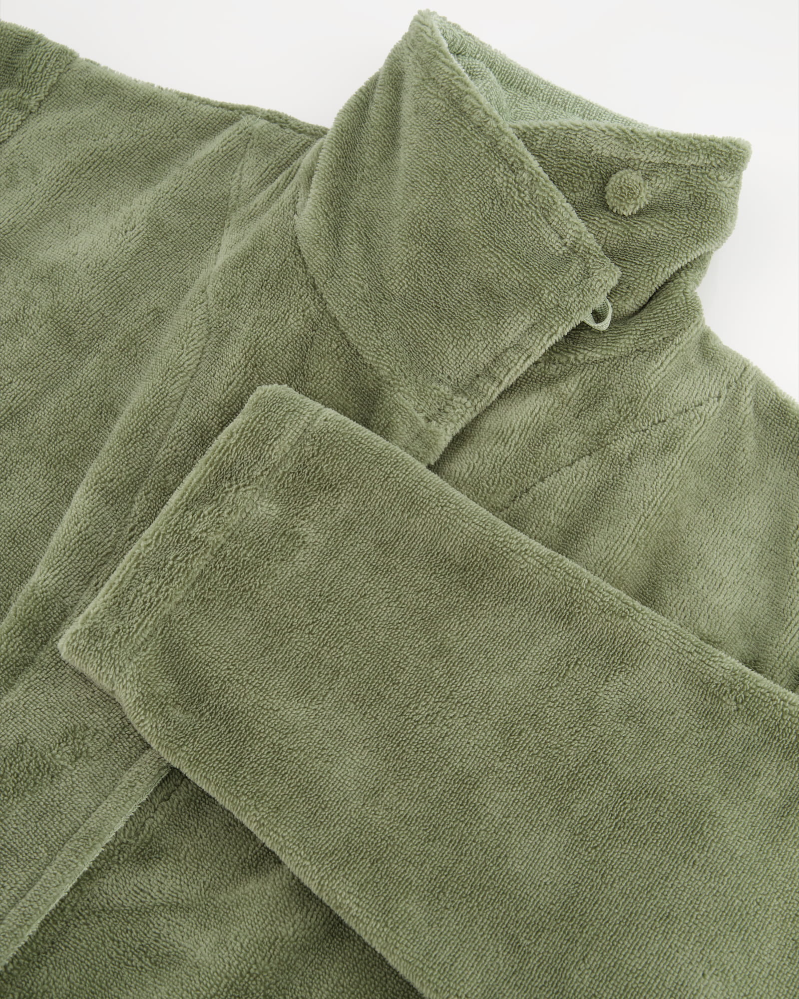 Vossen Bademäntel Damen Stehkragen Andorra detox green/eukalyptus - 0002 - XS