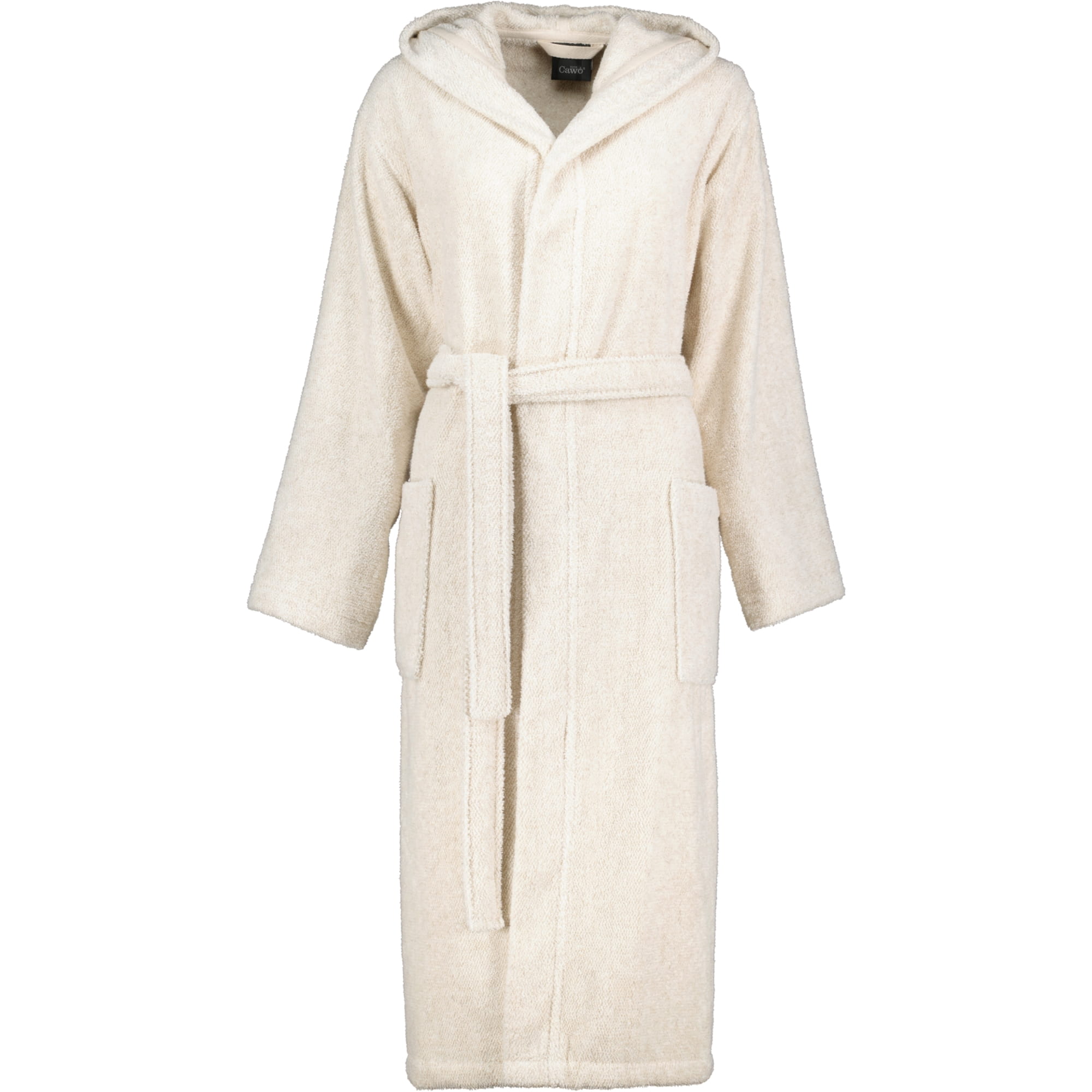 Cawö Bademäntel Damen Kapuze SAUNA Cotton & Hemp 846 natur - 33