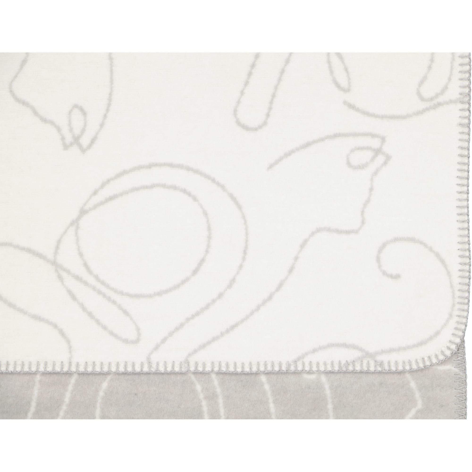 Cawö Wohndecken CUTE CATS EDITION Cats 62640 natur/stein - 67 - 150x200 cm