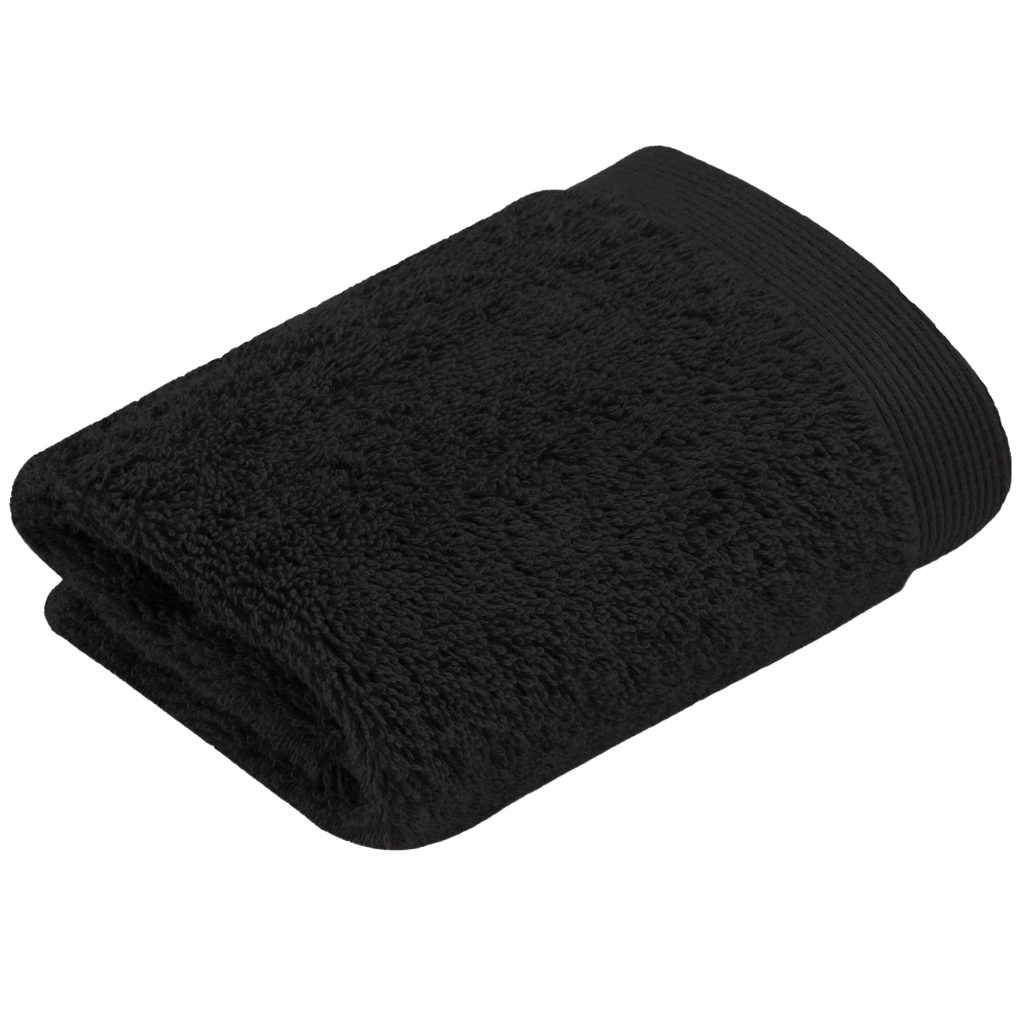 Vossen Handtücher High Line schwarz - 7900 - Seiflappen 30x30 cm