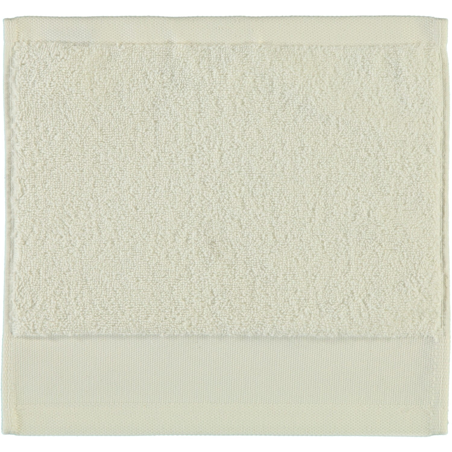 Rhomtuft - Handtücher Comtesse - Farbe: natur-jasmin - 20 - Seiflappen 30x30 cm