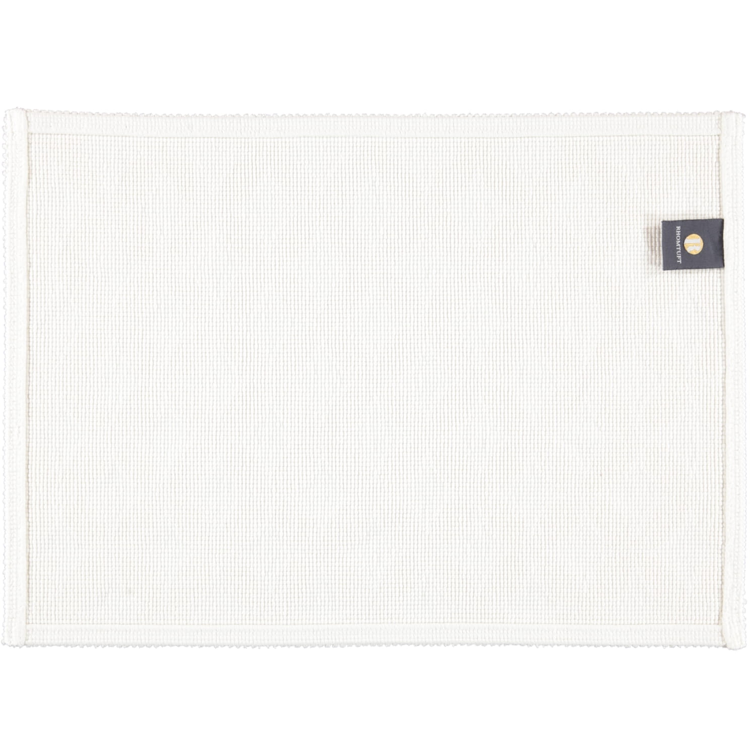 Rhomtuft - Badematte Seaside - Farbe: weiß - 01 - 50x70 cm