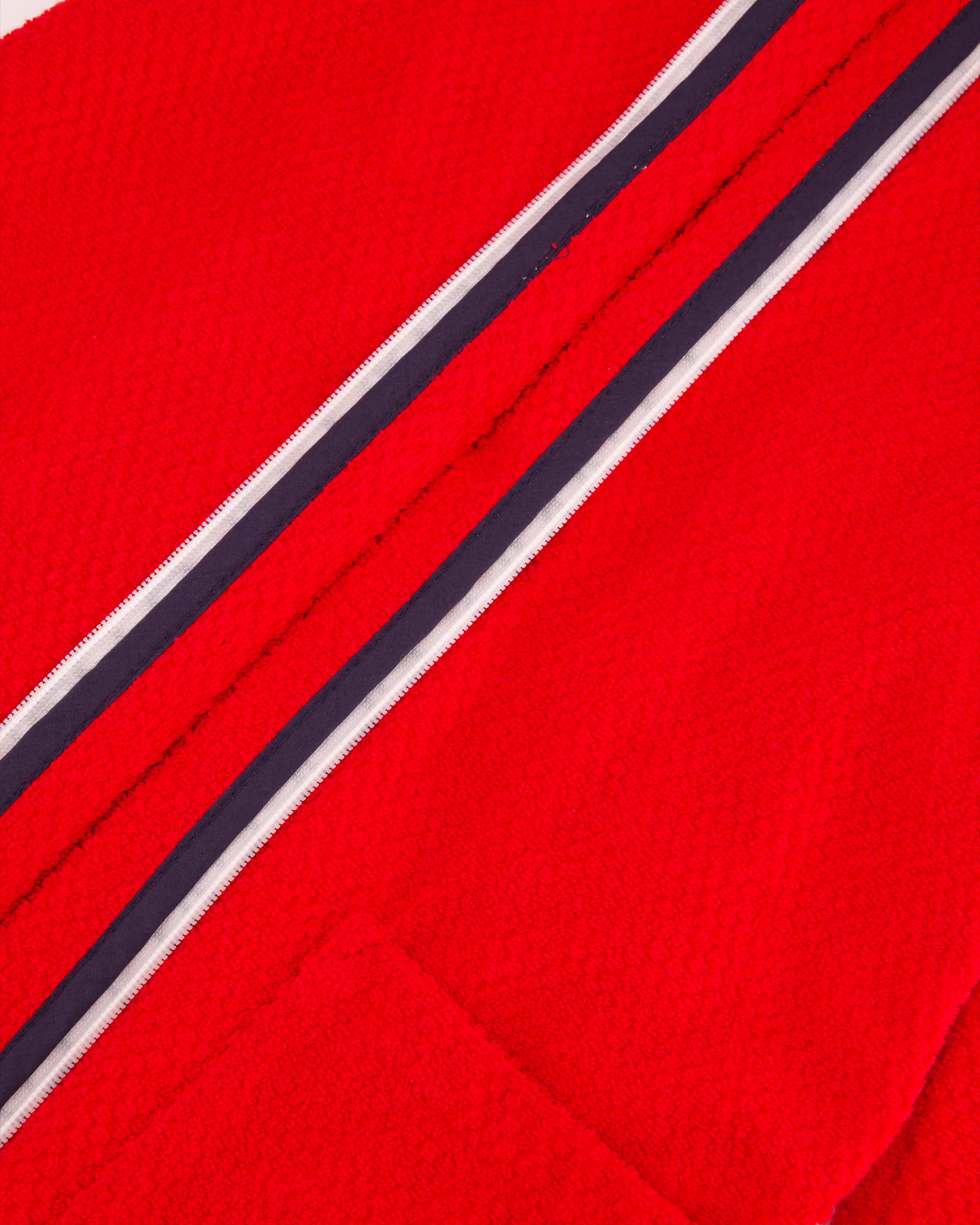 Cawö Damen Bademantel Sea Salt Sand 3101 Kapuze kurz RV - Farbe: rot - 203 - S