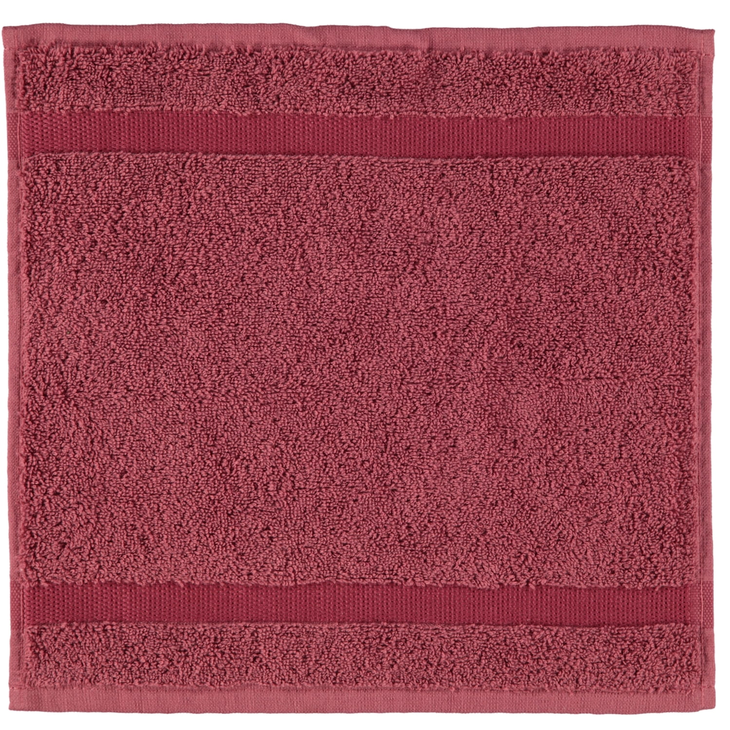 Rhomtuft - Handtücher Princess - Farbe: marsala - 391 - Seiflappen 30x30 cm