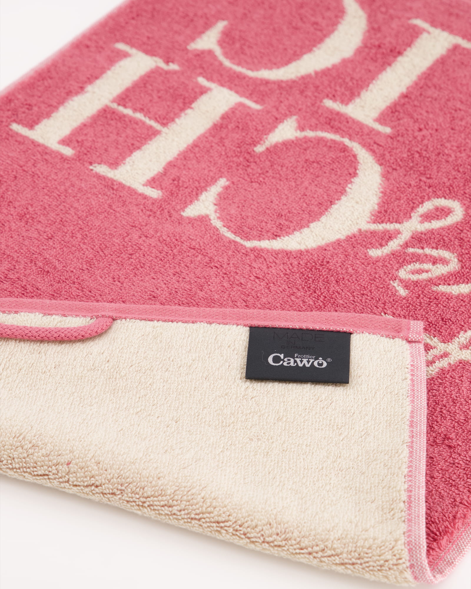 Cawö Gästetücher Postcard Towels Edition 100 très chic - 12 - Gästetuch 30x50 cm