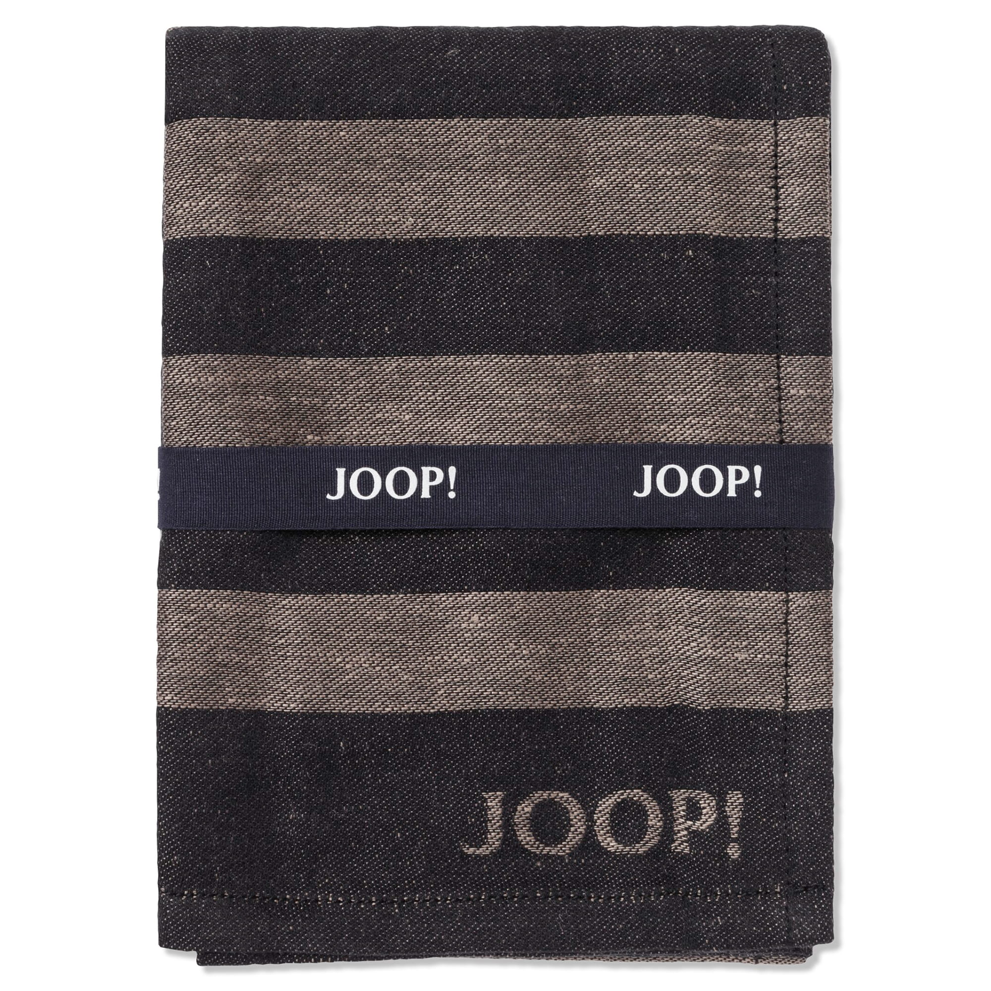 JOOP! Geschirrtücher Cuisine Stripes 1701 Schwarz - 93 - 50x70 cm