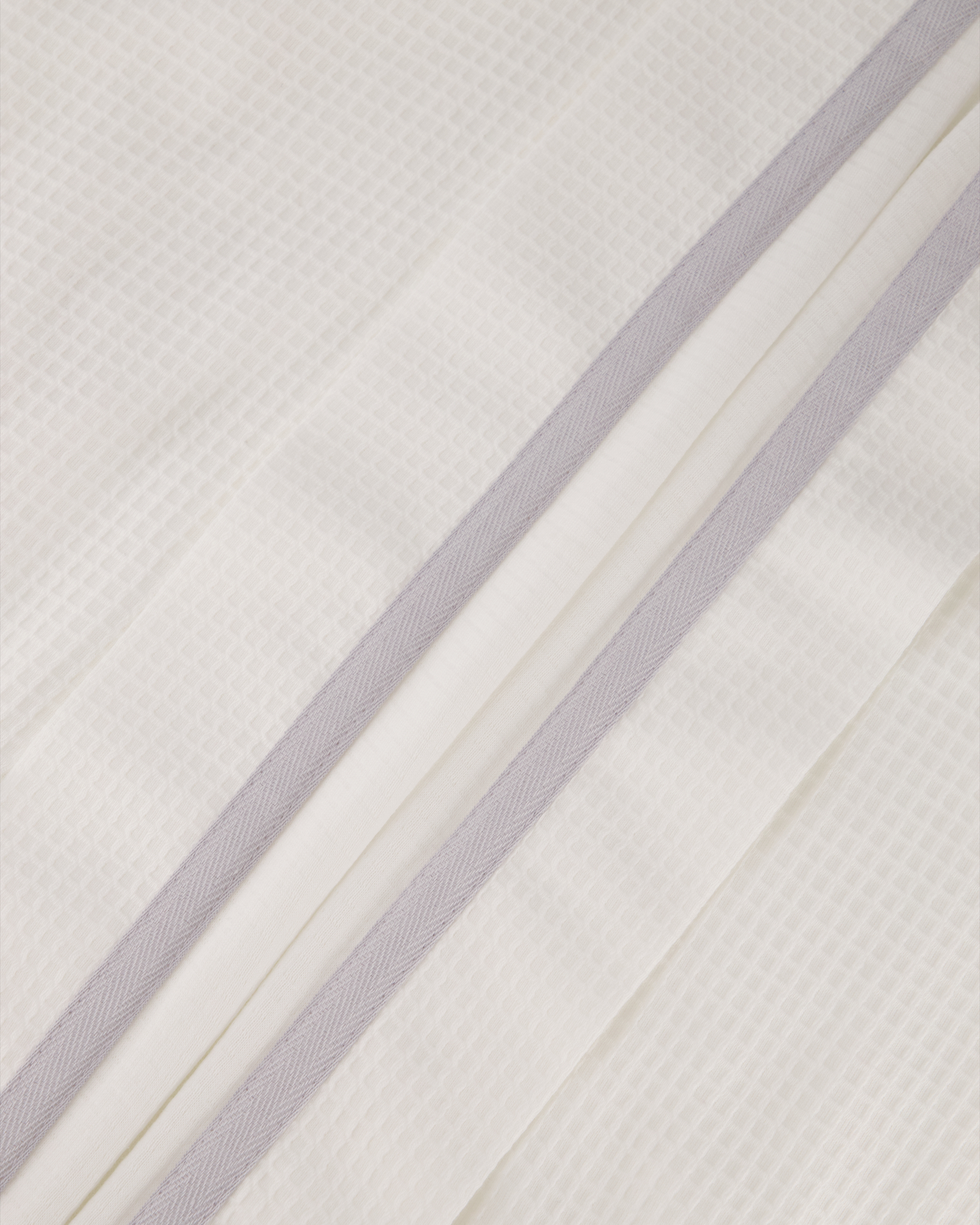 JOOP Herren Bademantel Kimono Pique 1656 - Farbe: Weiß - 600 - S