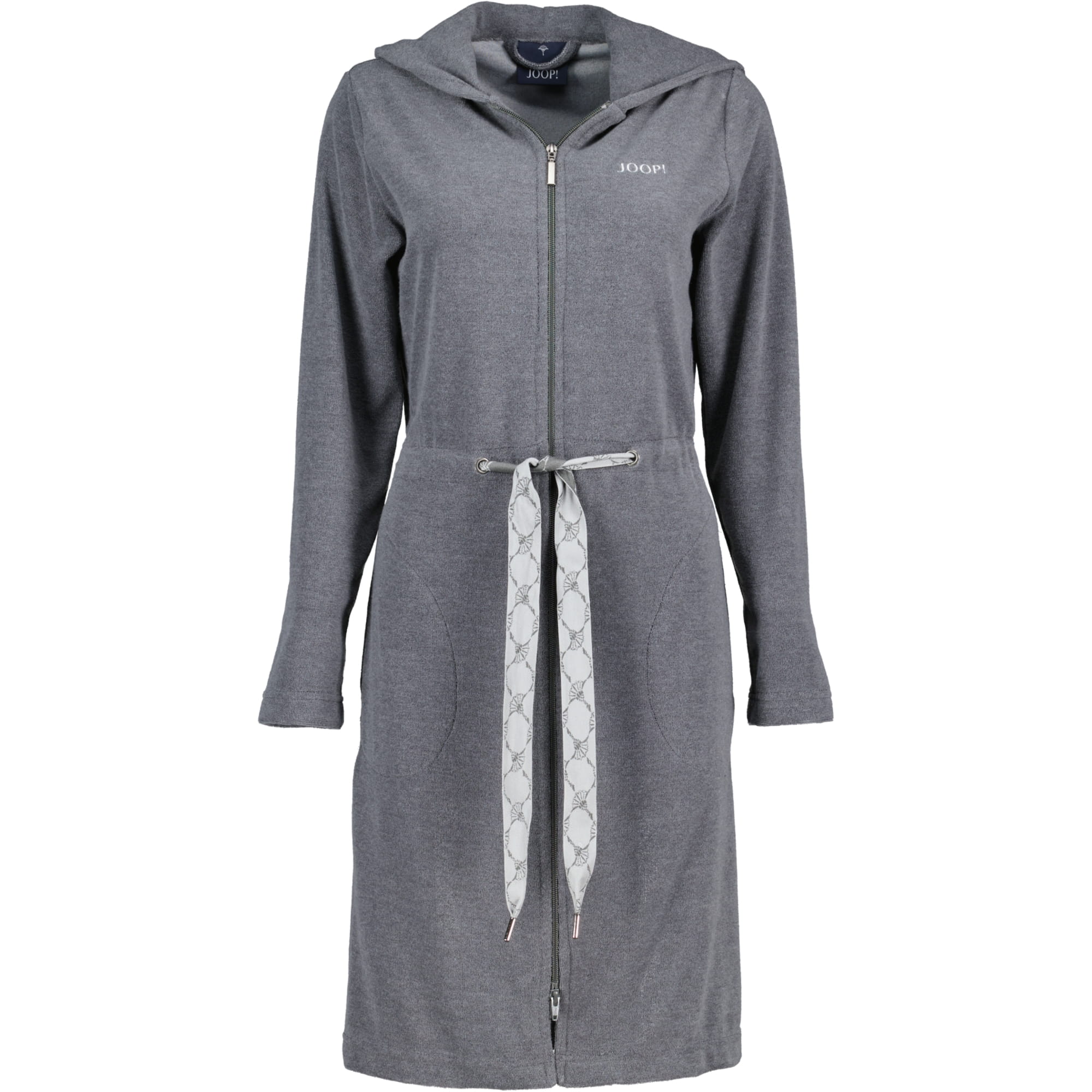 JOOP! Bademäntel Damen Kapuze Active 1659 anthrazit - 77