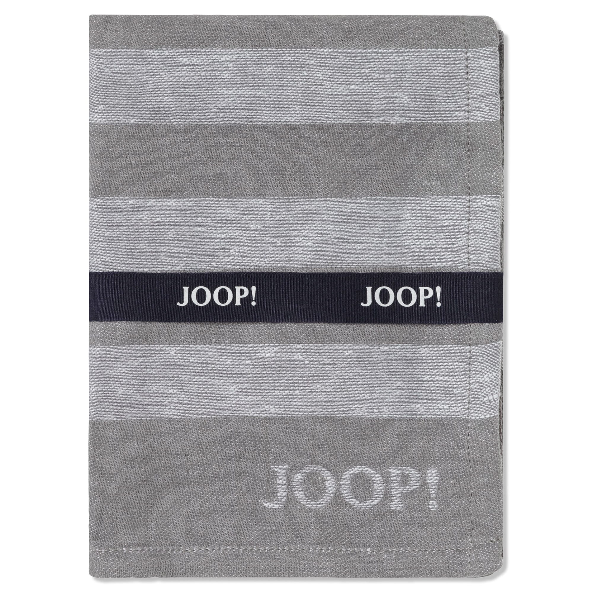 JOOP! Geschirrtücher Cuisine Stripes 1701 Platin - 76 - 50x70 cm