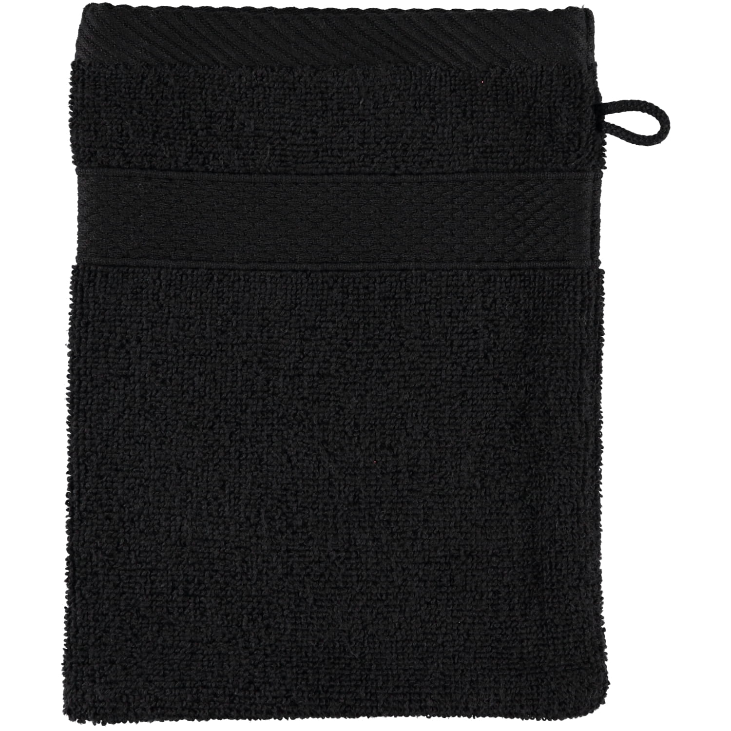 Egeria Diamant - Farbe: black - 091 (02010450) - Waschhandschuh 15x21 cm