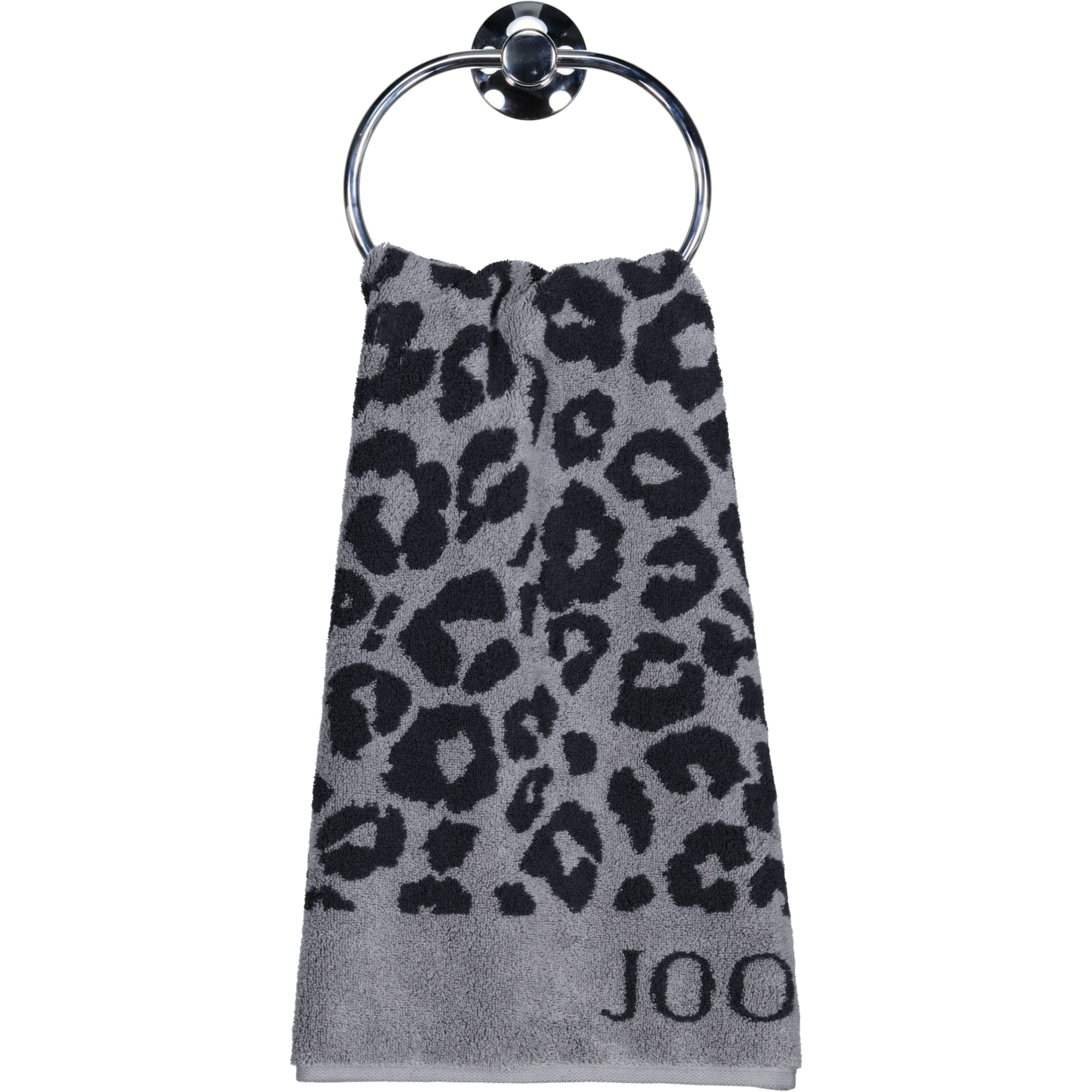 JOOP! Handtücher Leo Allover 1707 graphit - 90 - Handtuch 50x100 cm