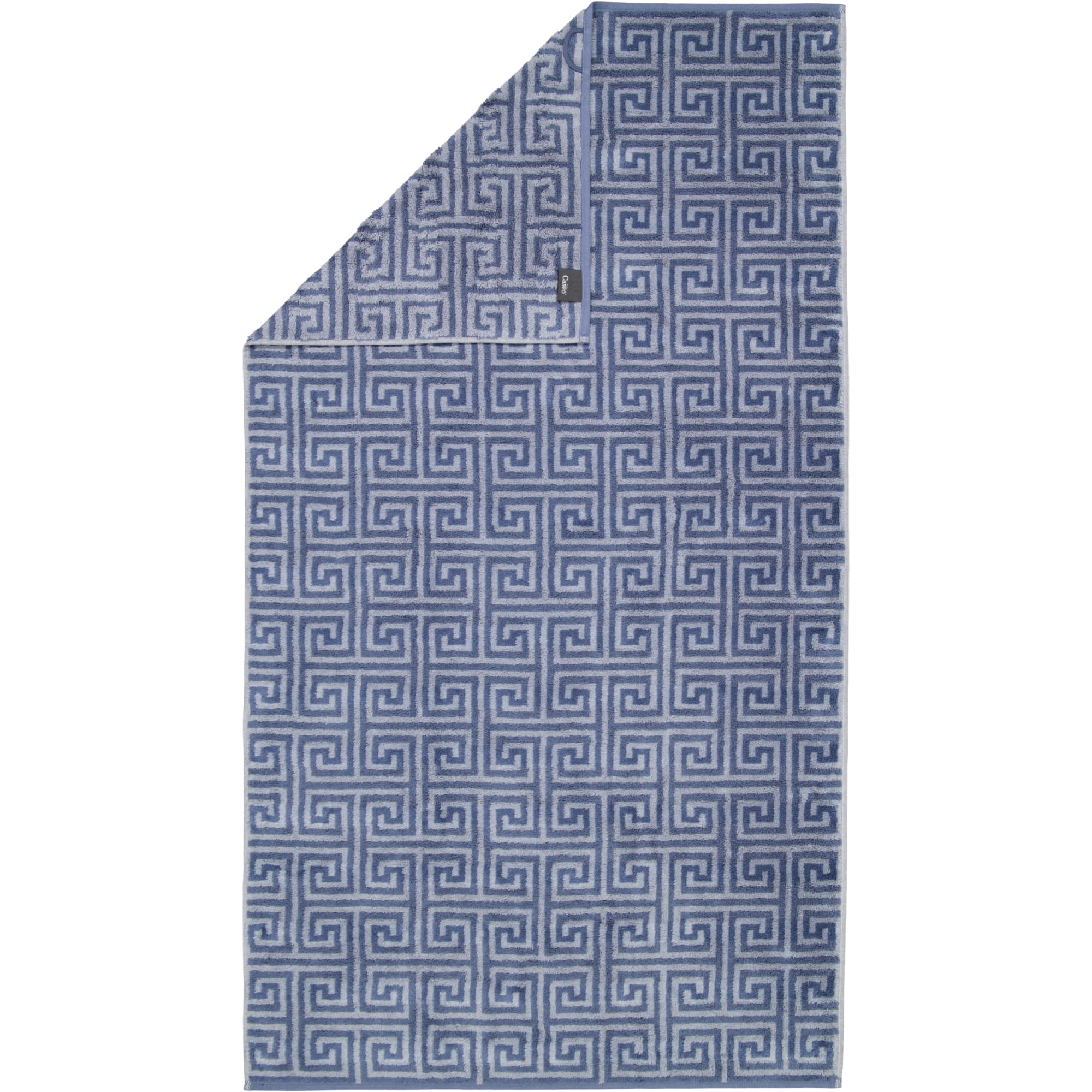 Cawö Handtücher Noblesse Elegance Allover 1088 nachtblau - 11 - Duschtuch 80x150 cm