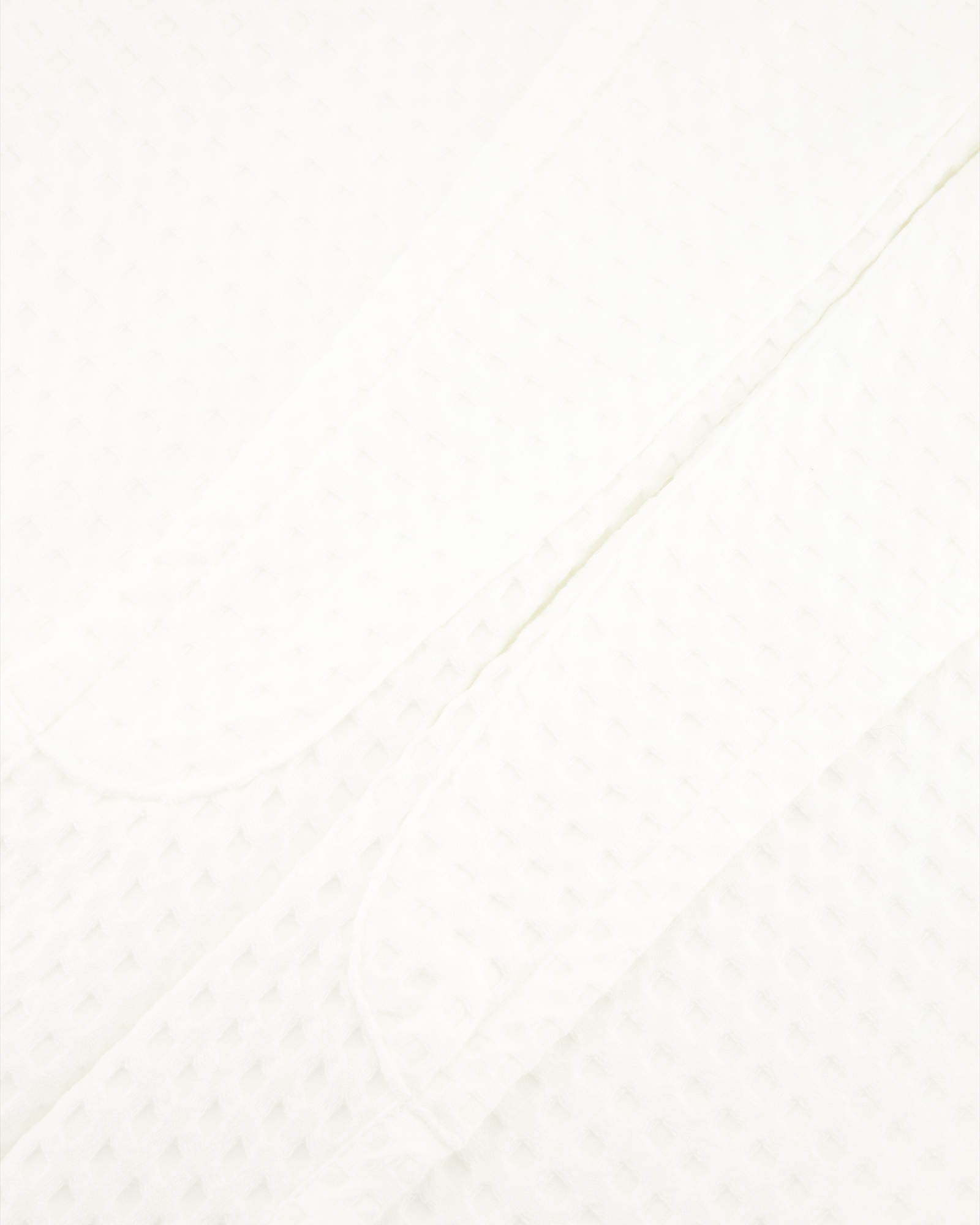 Möve - Kapuzenbademantel Piquée - Farbe: snow - 001 (2-7650/0175) - L