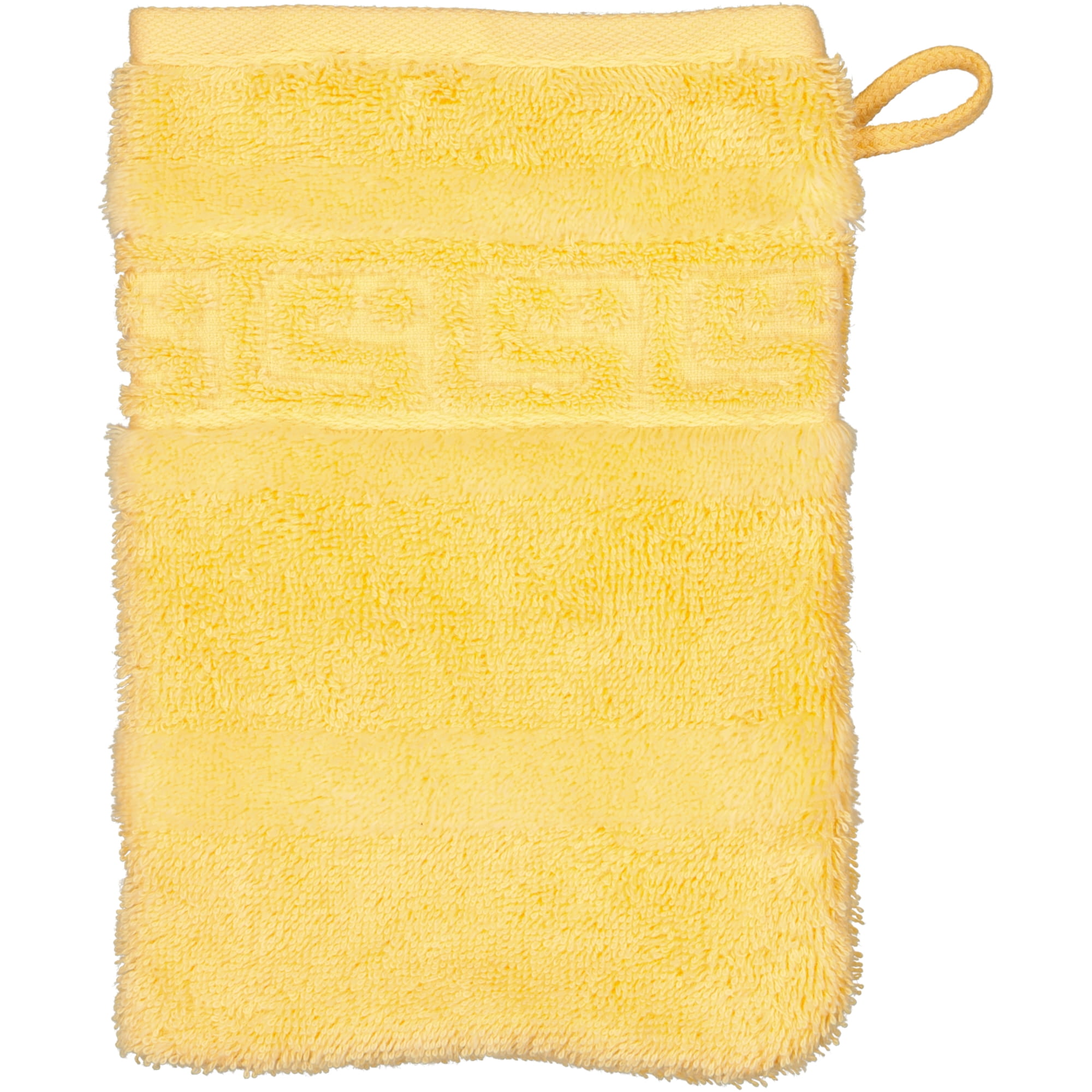 Cawö - Noblesse Uni 1001 - Farbe: melba - 315 - Waschhandschuh 16x22 cm
