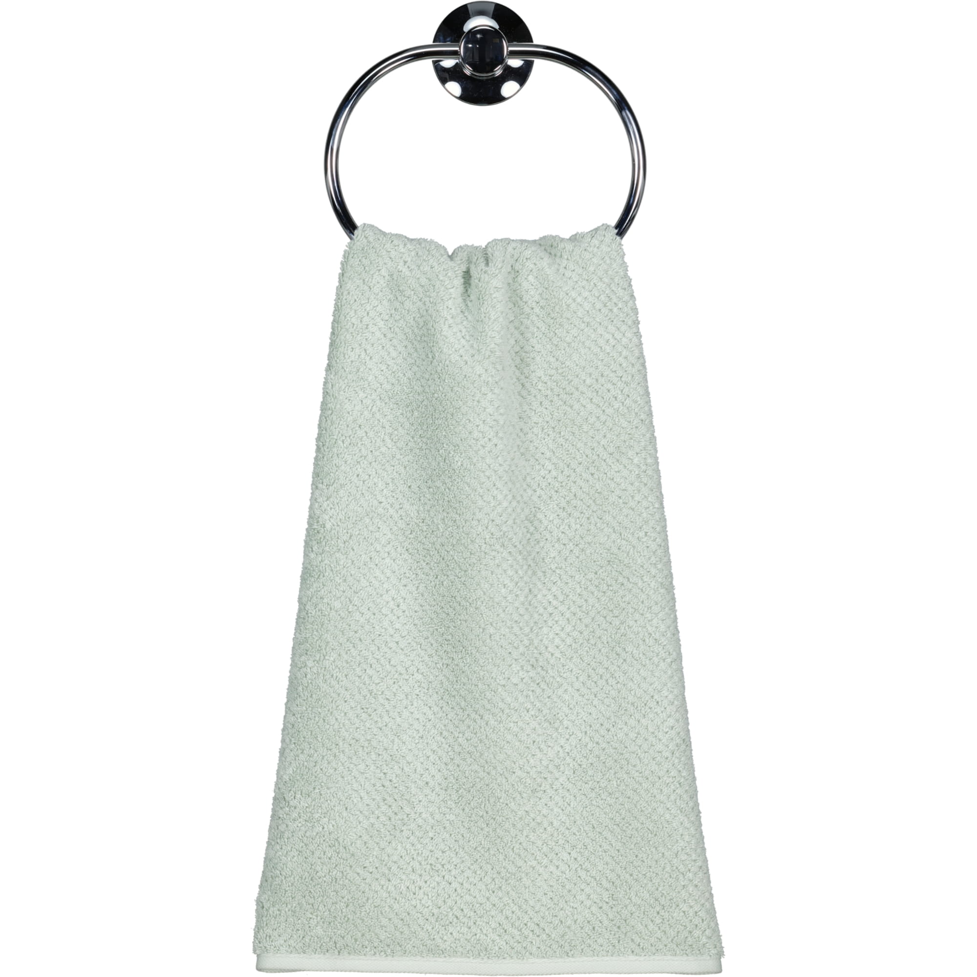 Cawö Handtücher Pure 6500 - Farbe: eukalyptus - 450 - Handtuch 50x100 cm