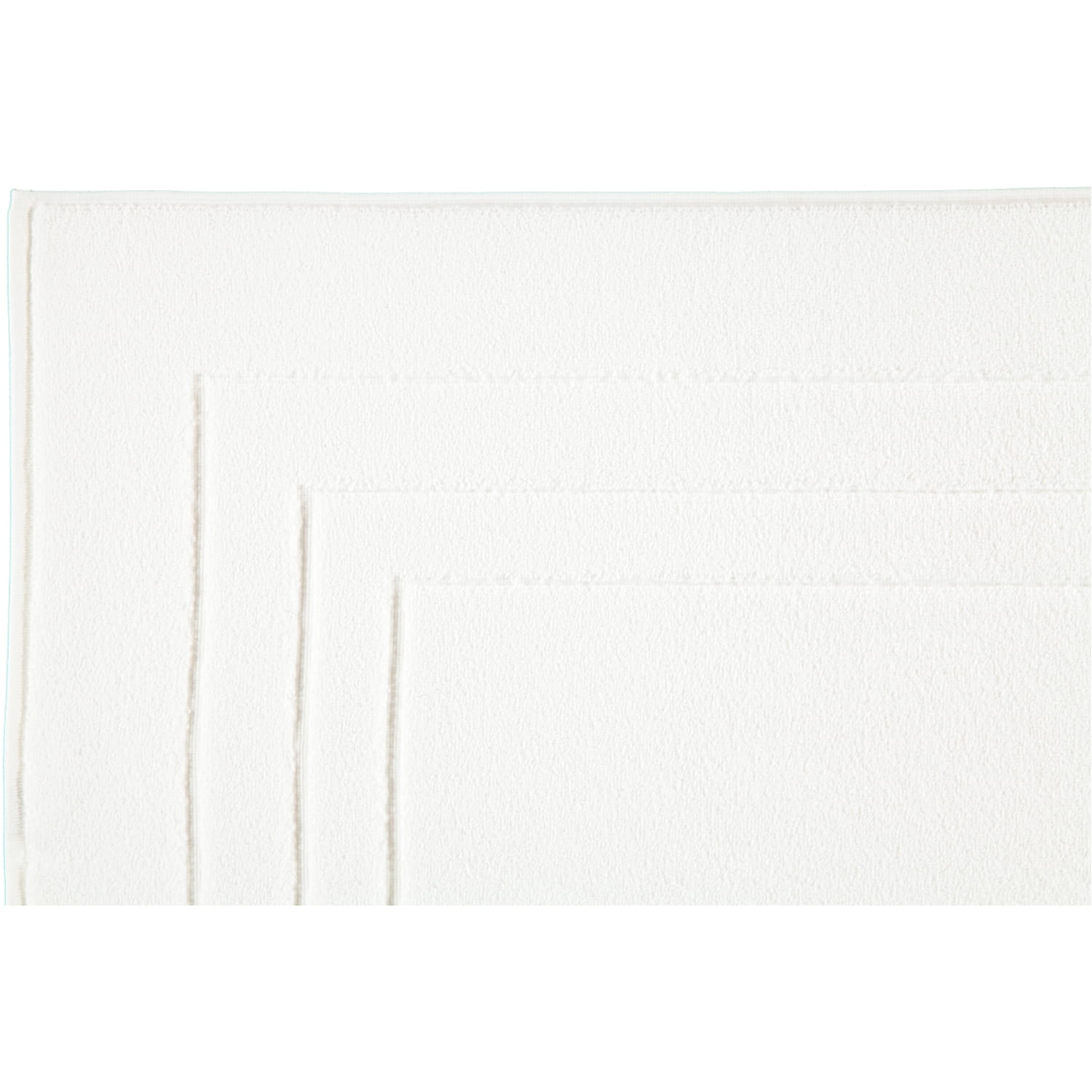 Vossen Badematten Feeling weiß - 0300 - 60x60 cm