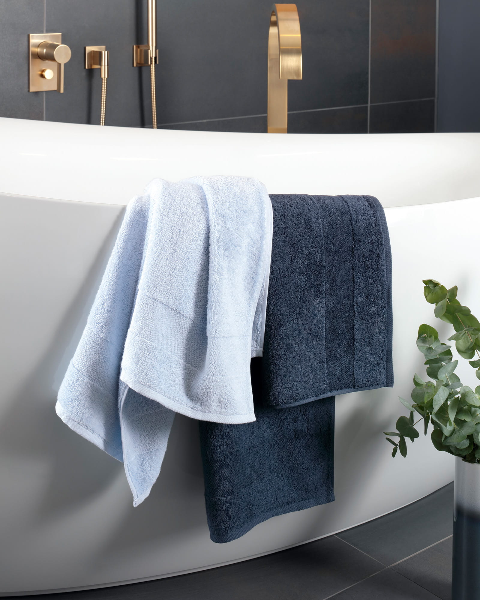 Villeroy & Boch Handtücher One 2550 - Farbe: fog - 141 - Waschhandschuh 16x22 cm
