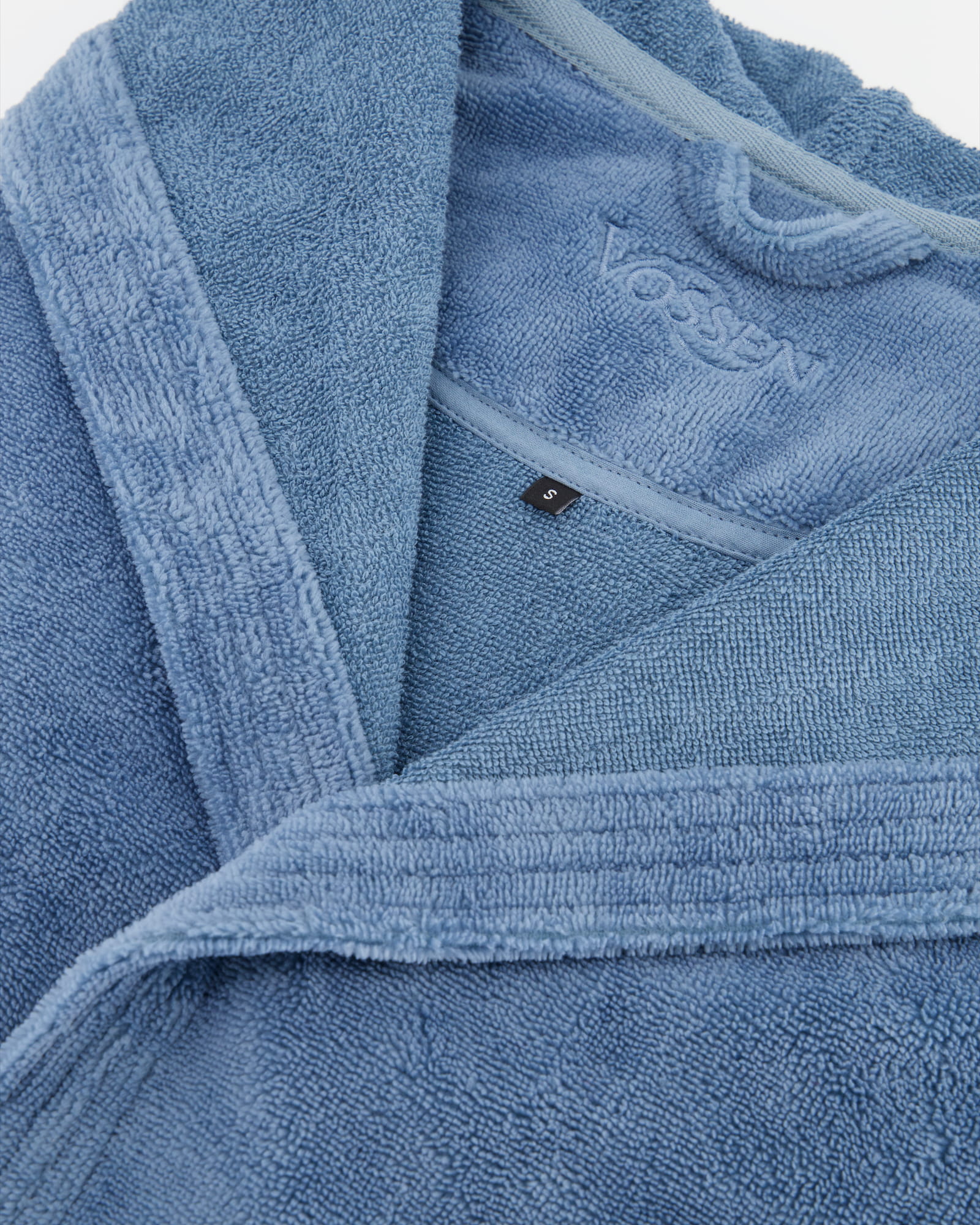 Vossen Bademäntel unisex Kapuze Lynn polo blue - 4850 - S