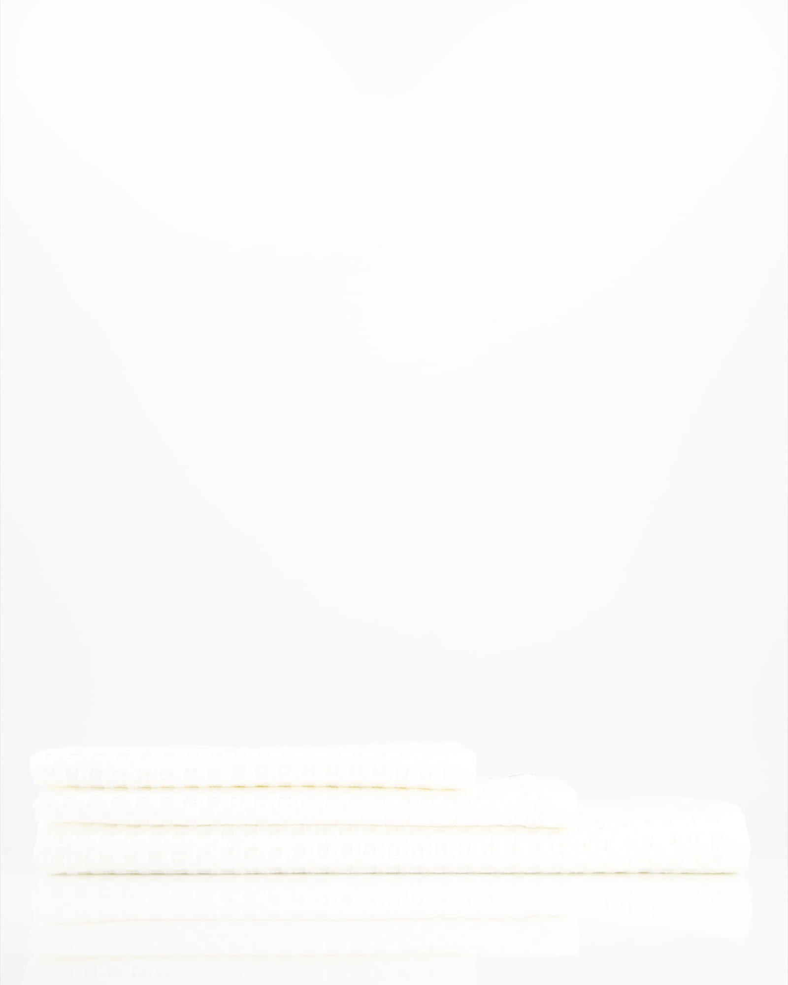 Möve - Waffelpiquée - Farbe: snow - 001 (1-0605/8762) - Handtuch 50x100 cm