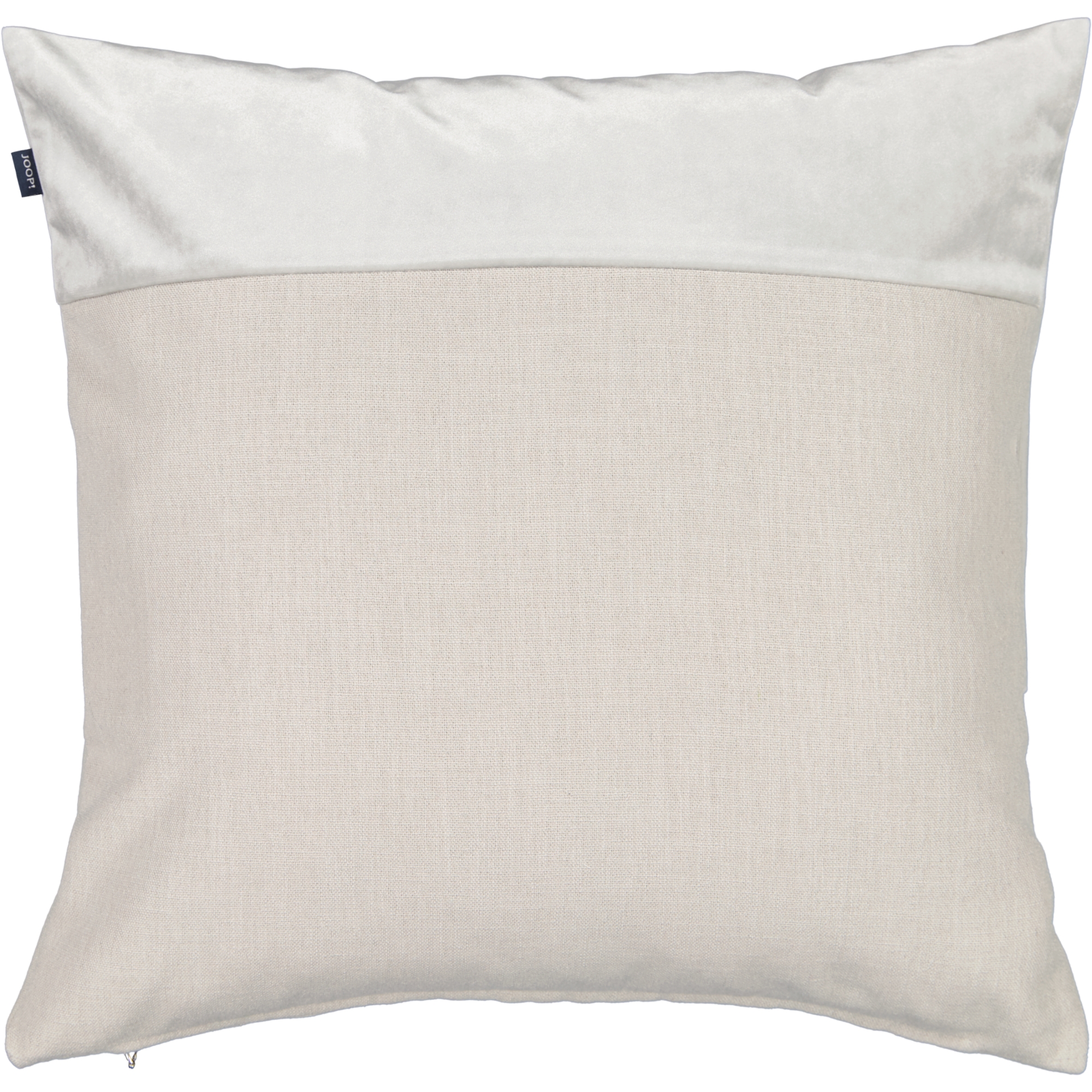 JOOP! Kissenhüllen Split Silber - 010 - 50x50 cm