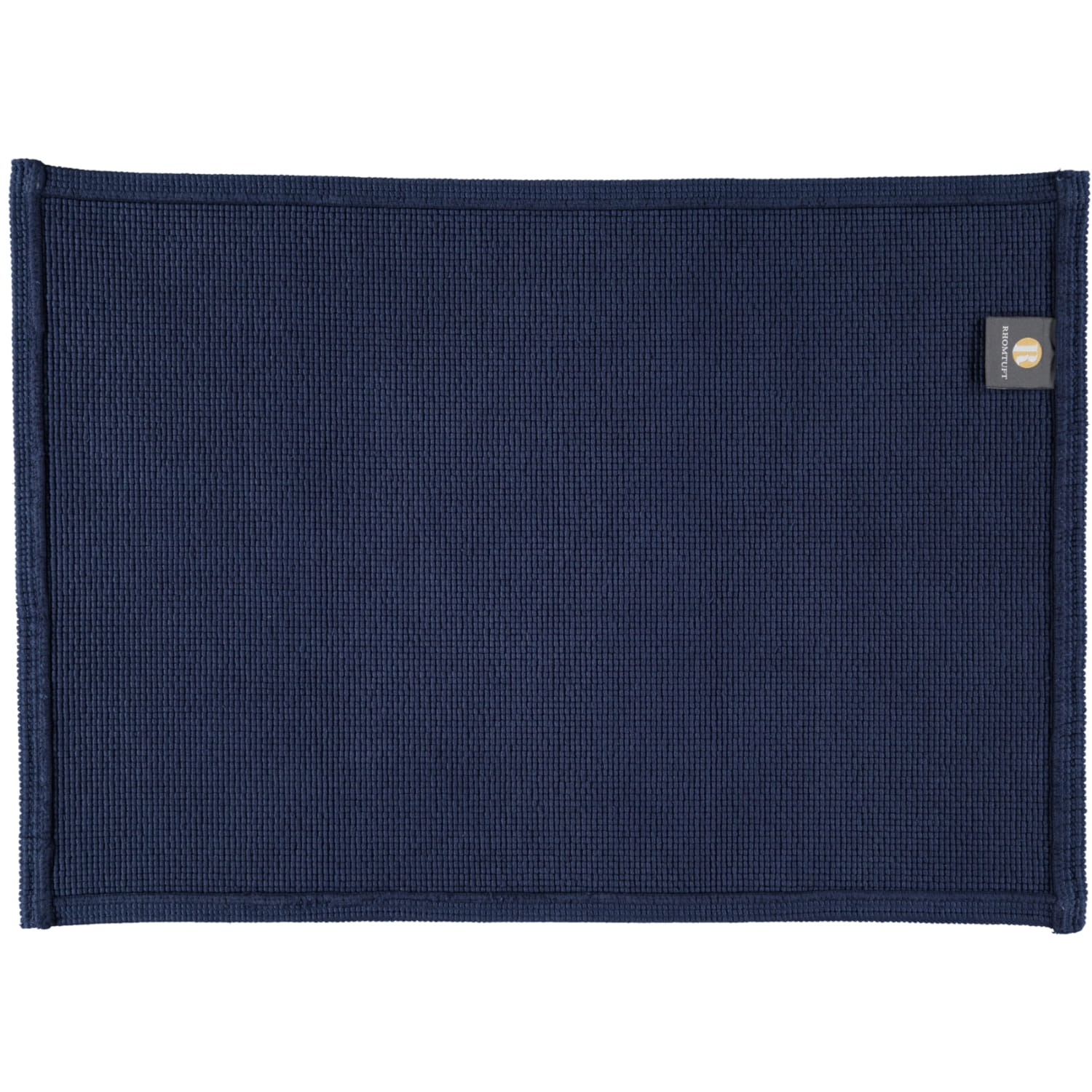 Rhomtuft - Badteppiche Plain - Farbe: kobalt - 84 - 50x70 cm